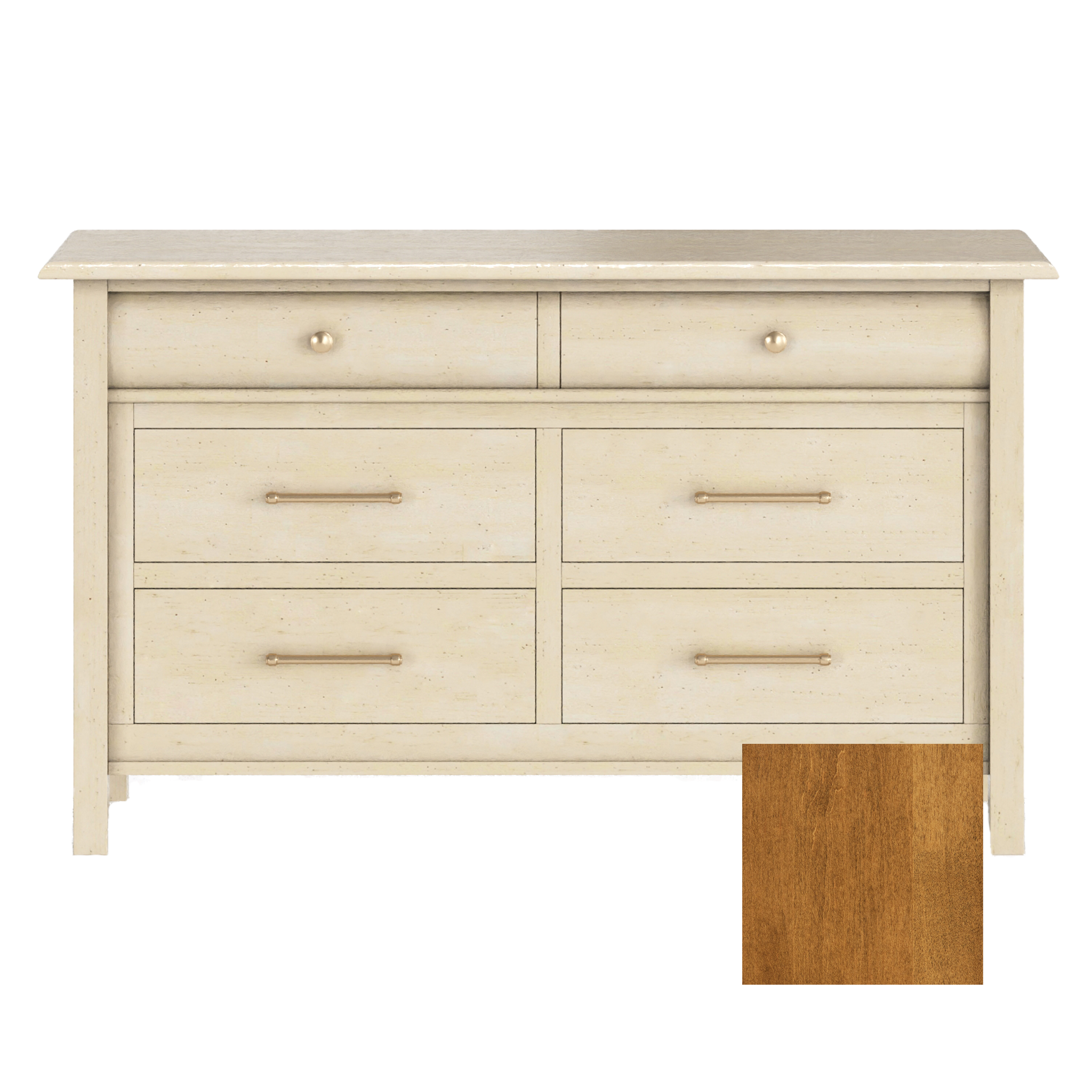 Sage 6 Drawer Dresser - Tots to Teens Furniture