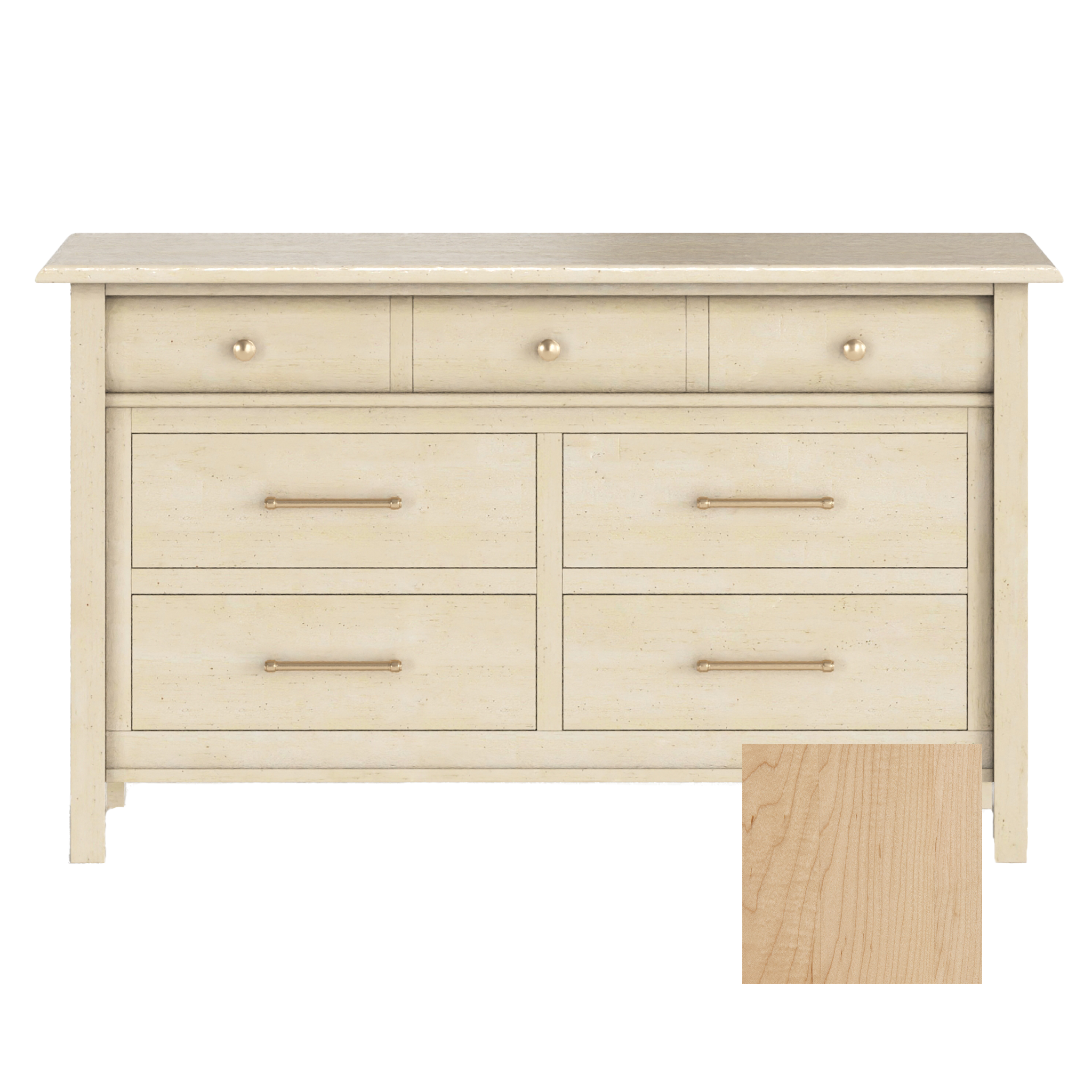Sage 7 Drawer Dresser - Tots to Teens Furniture