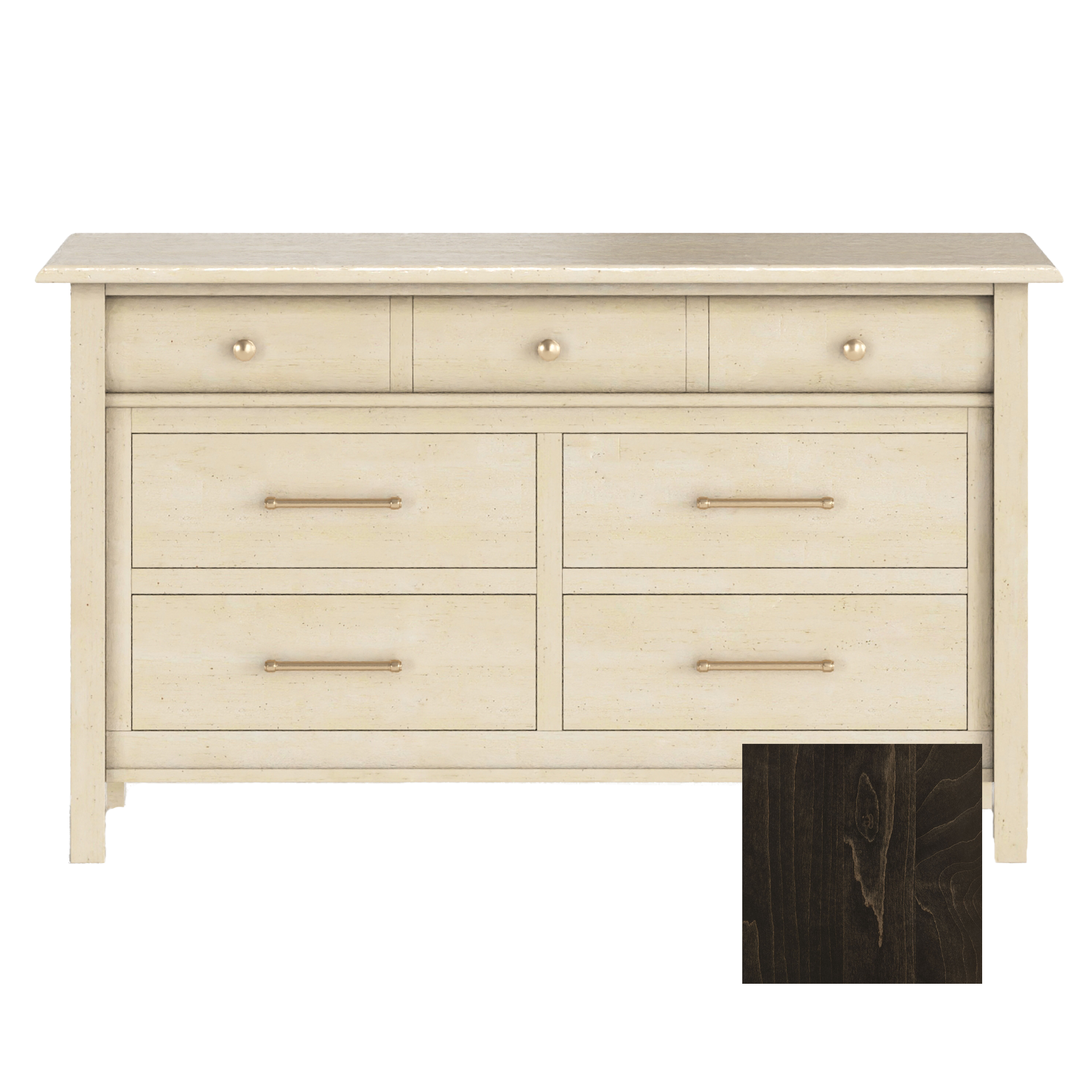 Sage 7 Drawer Dresser - Tots to Teens Furniture