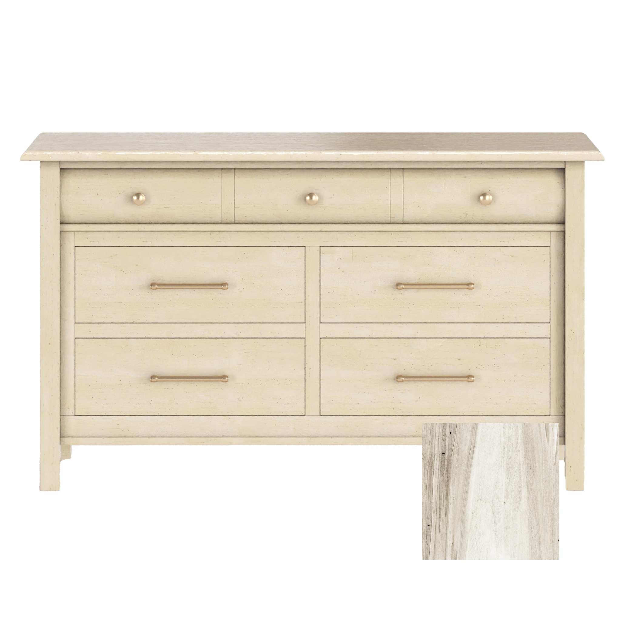 Sage 7 Drawer Dresser - Tots to Teens Furniture