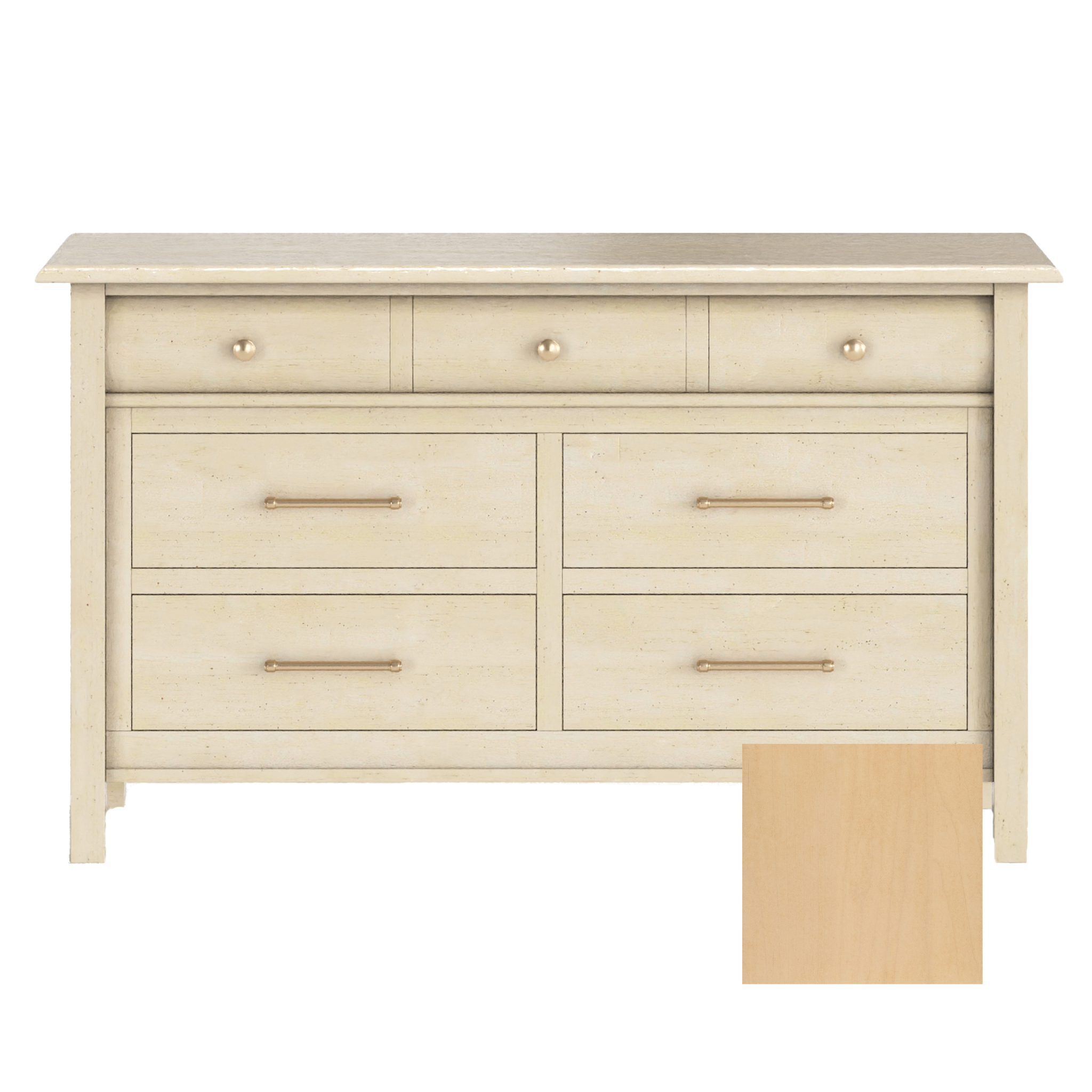 Sage 7 Drawer Dresser - Tots to Teens Furniture