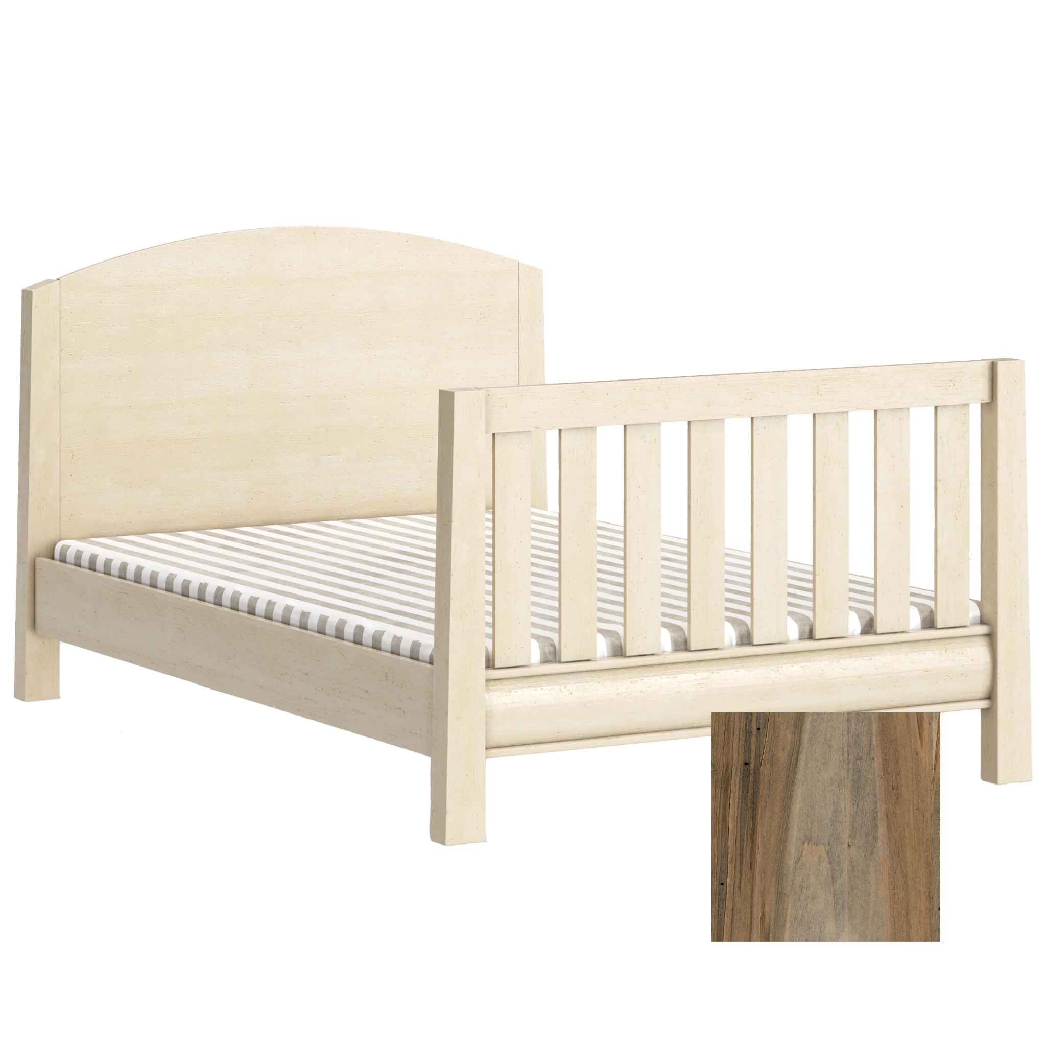 Sage Adult Rail Kit for High Back Arched Crib - Tots to Teens Furniture