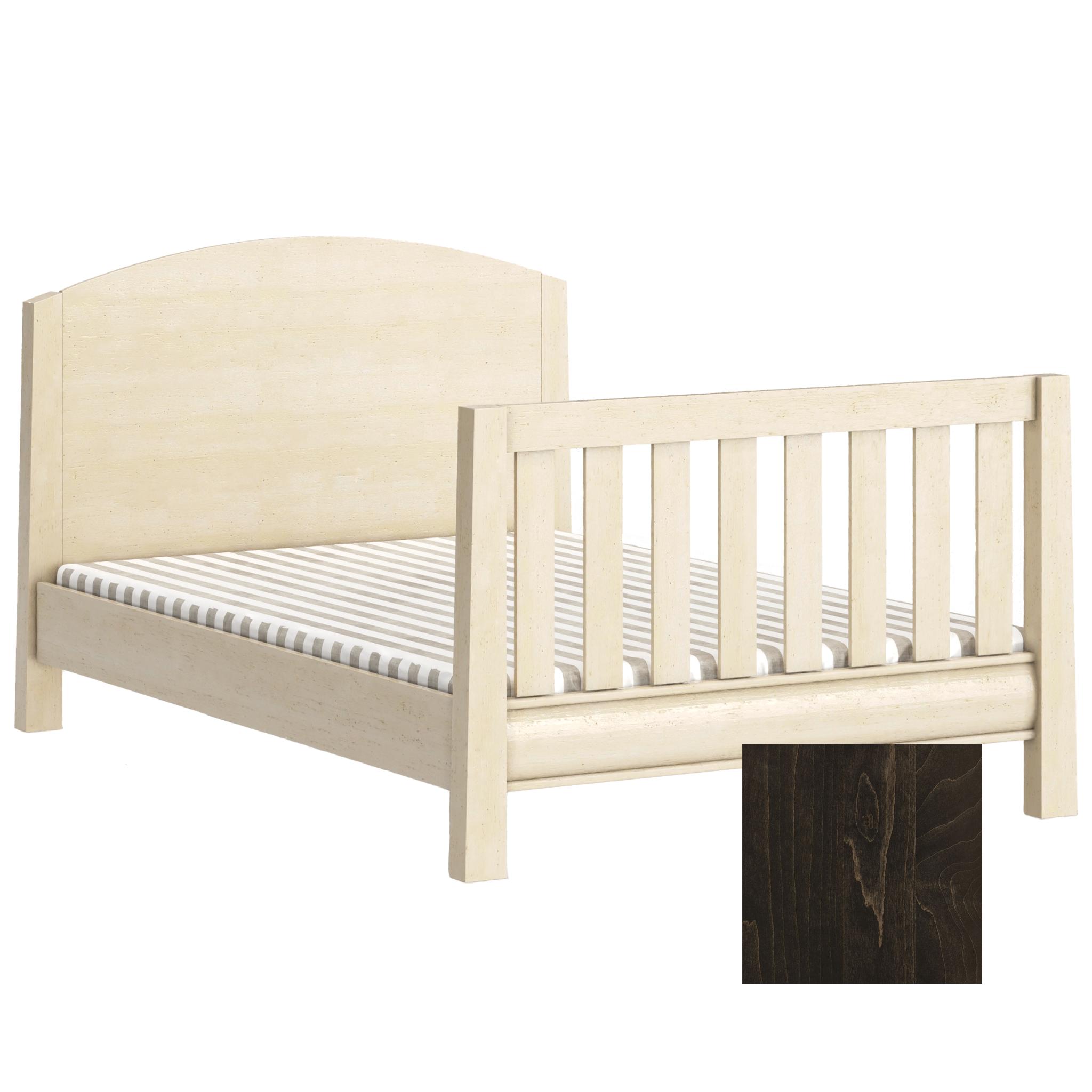 Sage Adult Rail Kit for High Back Arched Crib - Tots to Teens Furniture