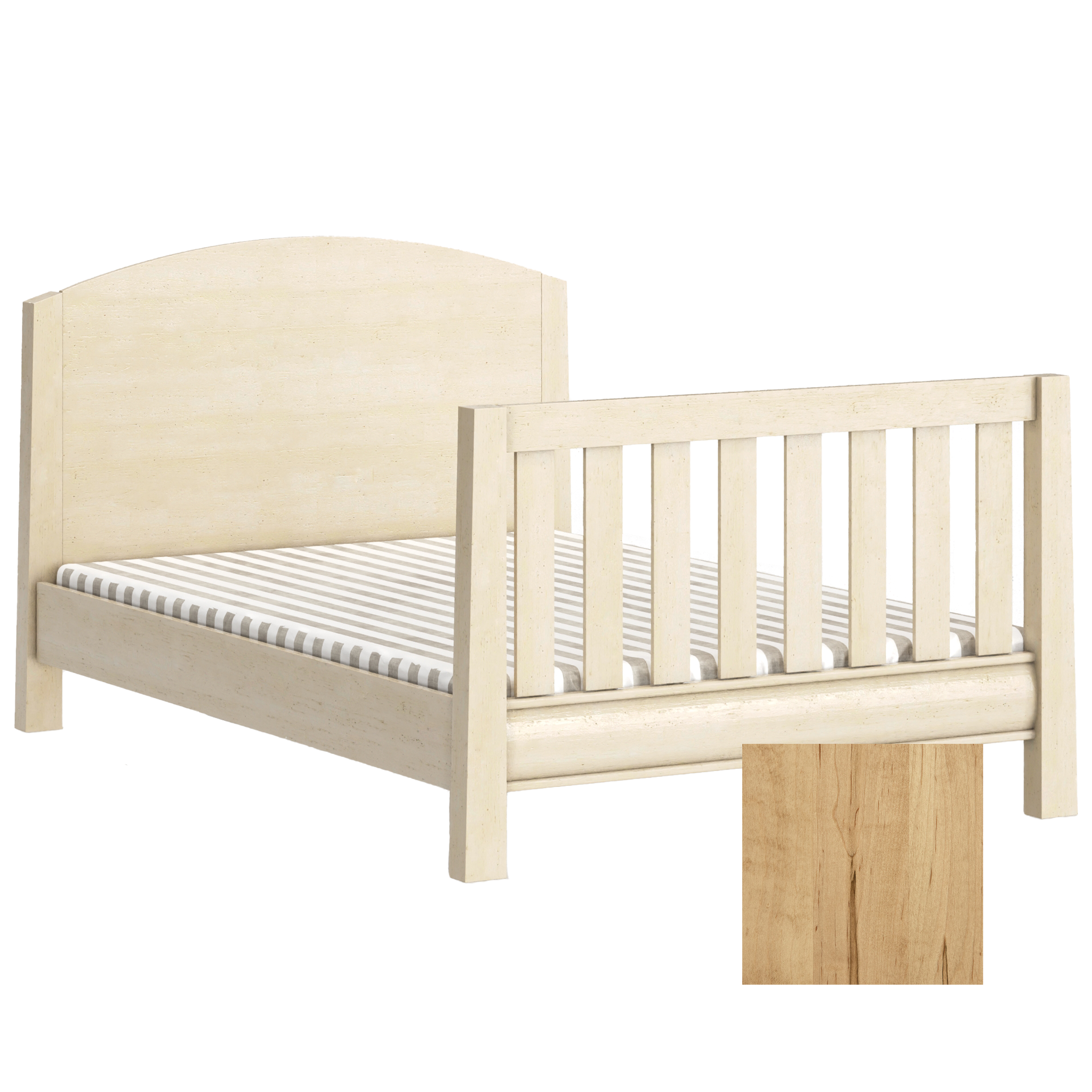 Sage Adult Rail Kit for High Back Arched Crib - Tots to Teens Furniture