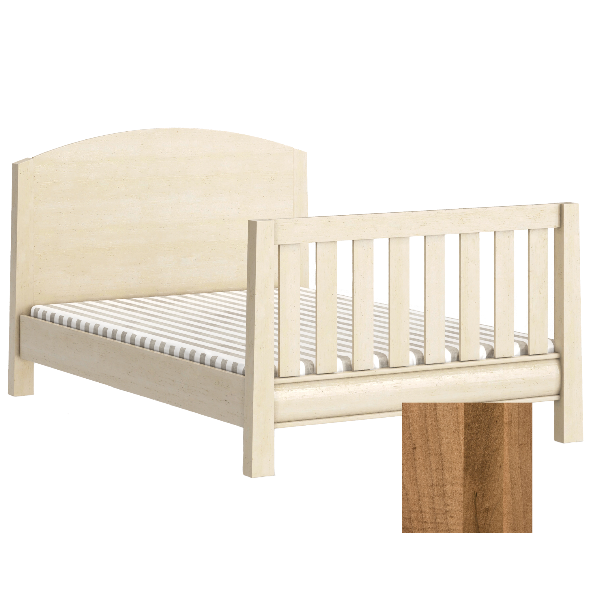 Sage Adult Rail Kit for High Back Arched Crib - Tots to Teens Furniture