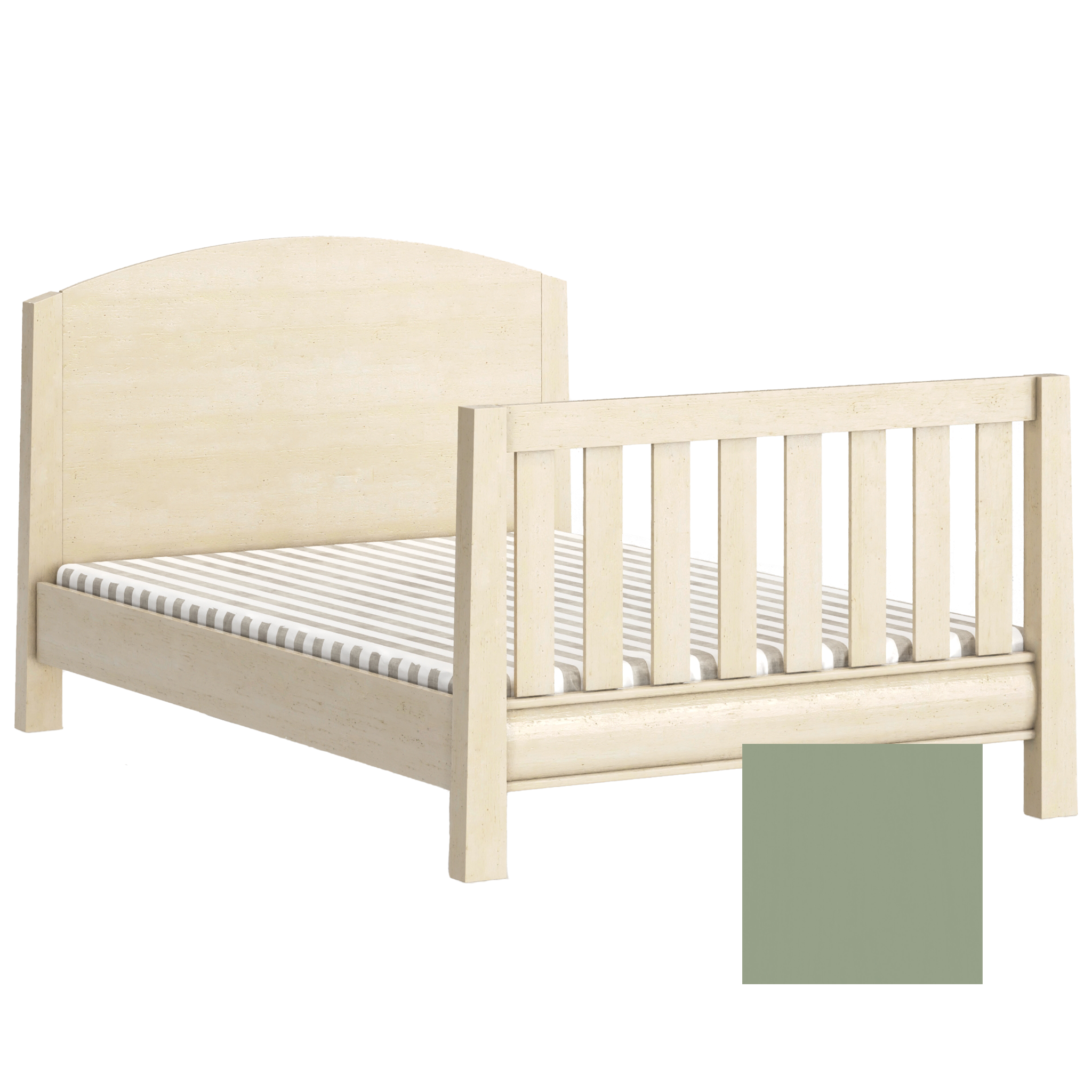 Sage Adult Rail Kit for High Back Arched Crib - Tots to Teens Furniture