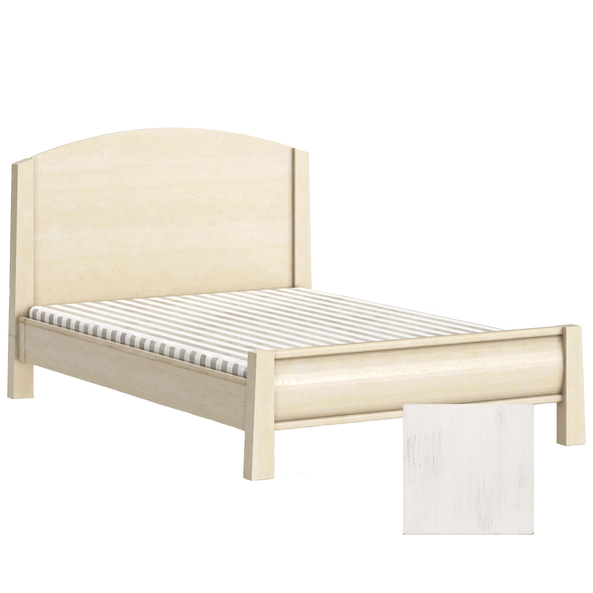 Sage Low Profile Footboard for High Back Arched Crib - Tots to Teens Furniture