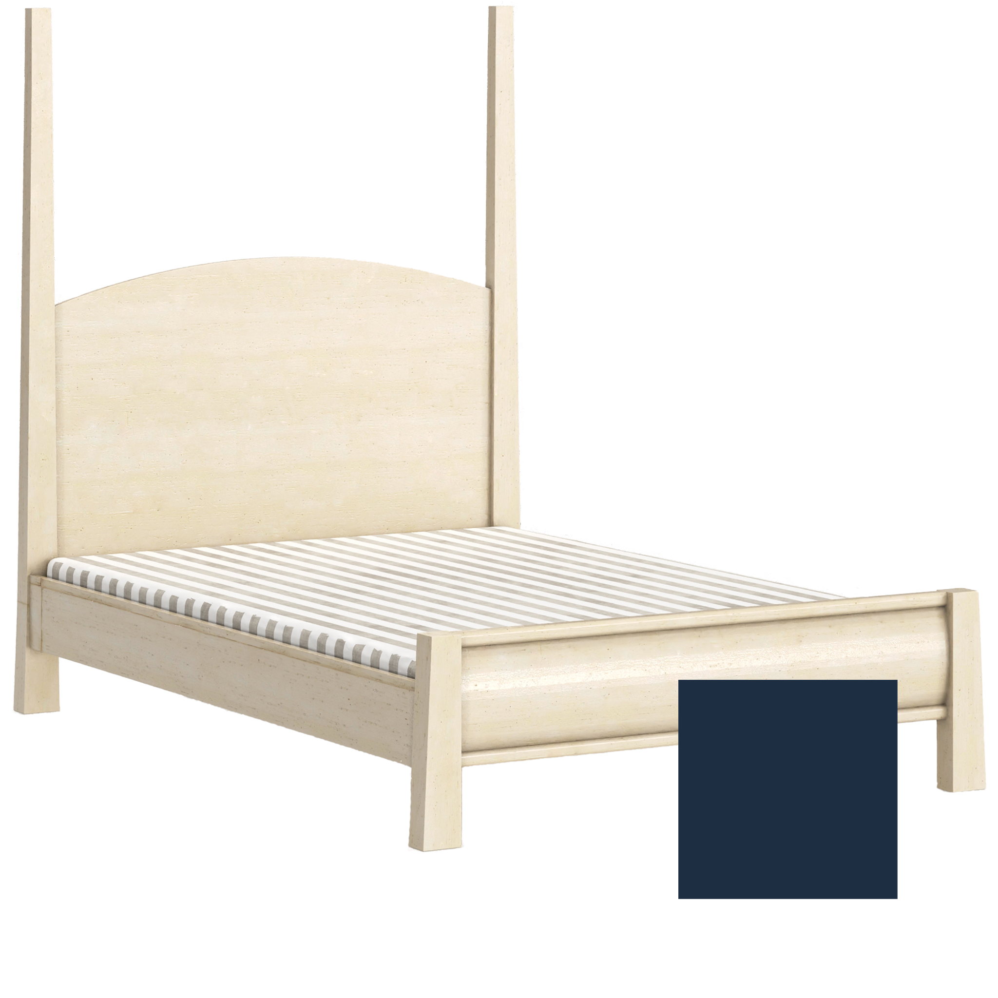 Sage High Back Adult Bed Posts - Tots to Teens Furniture