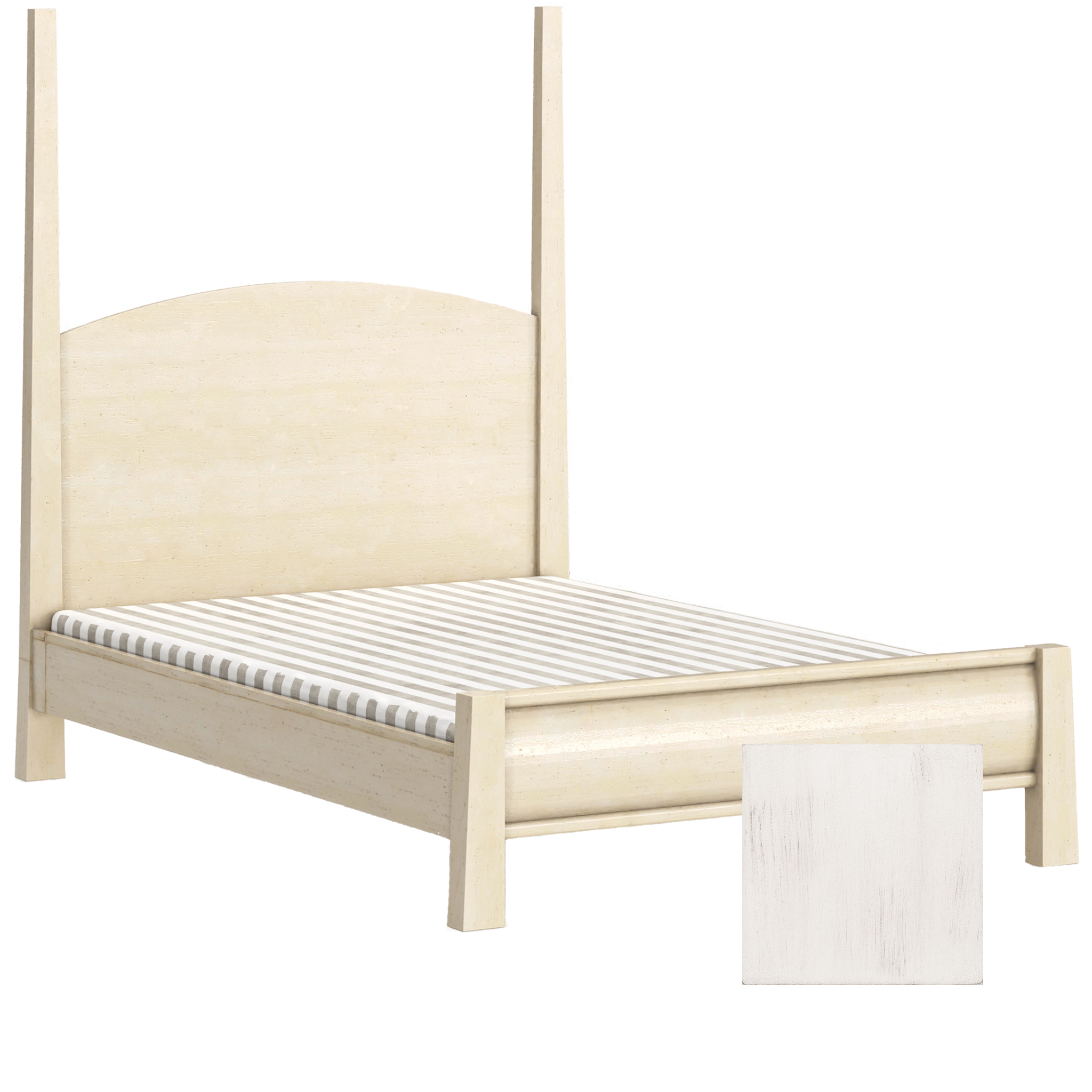 Sage High Back Adult Bed Posts - Tots to Teens Furniture