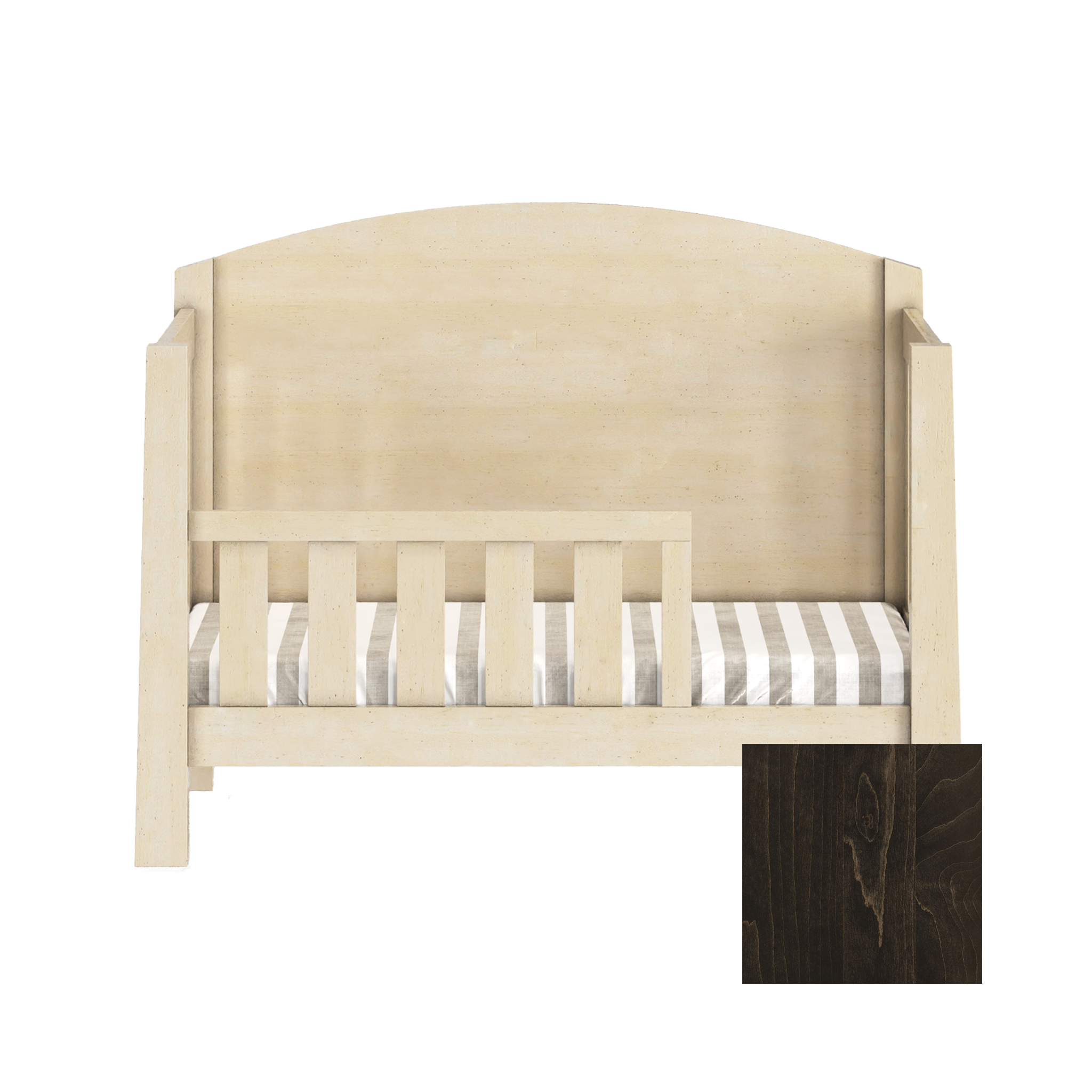 Sage Toddler Bed Rail Kit for High Back Arched Crib - Tots to Teens Furniture