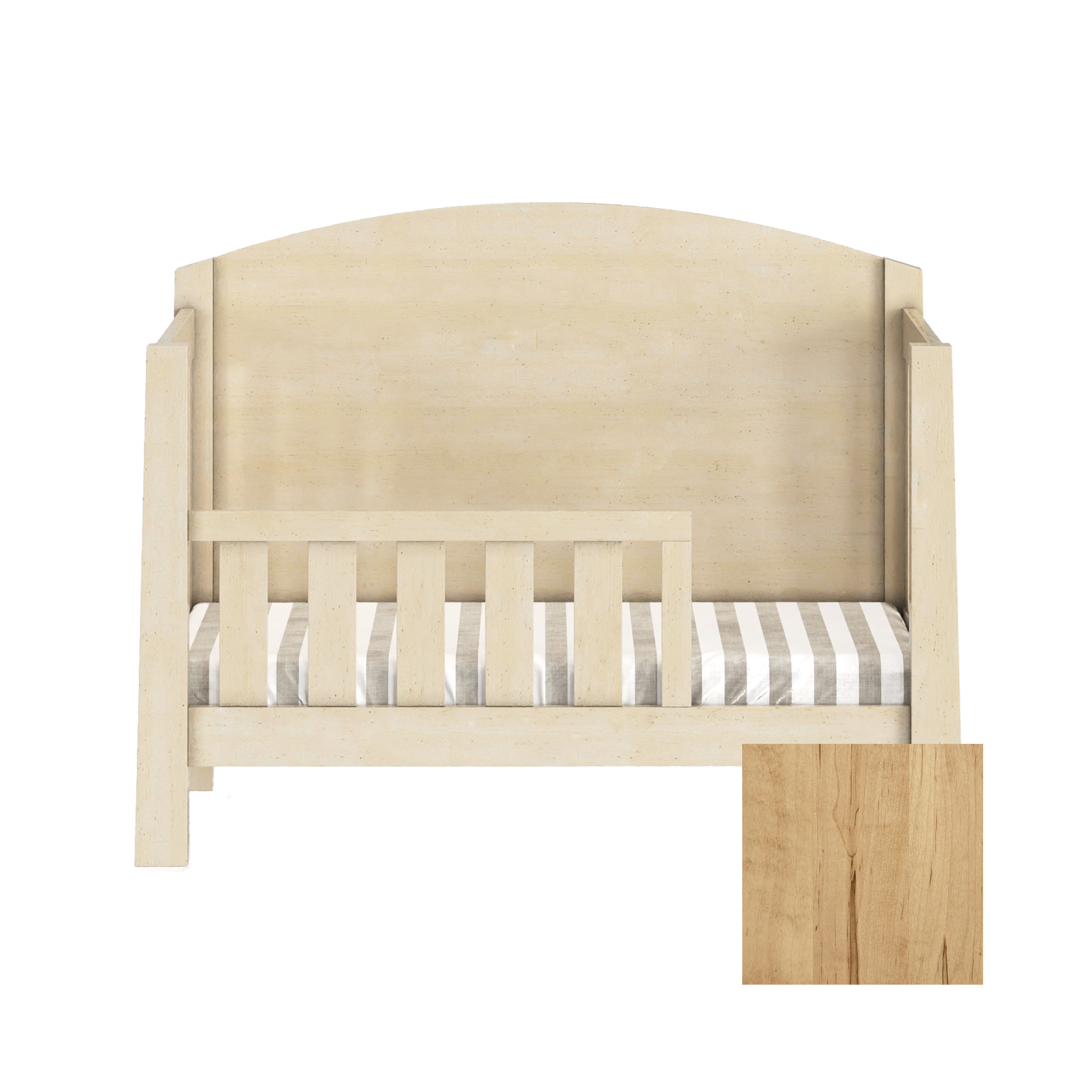 Sage Toddler Bed Rail Kit for High Back Arched Crib - Tots to Teens Furniture