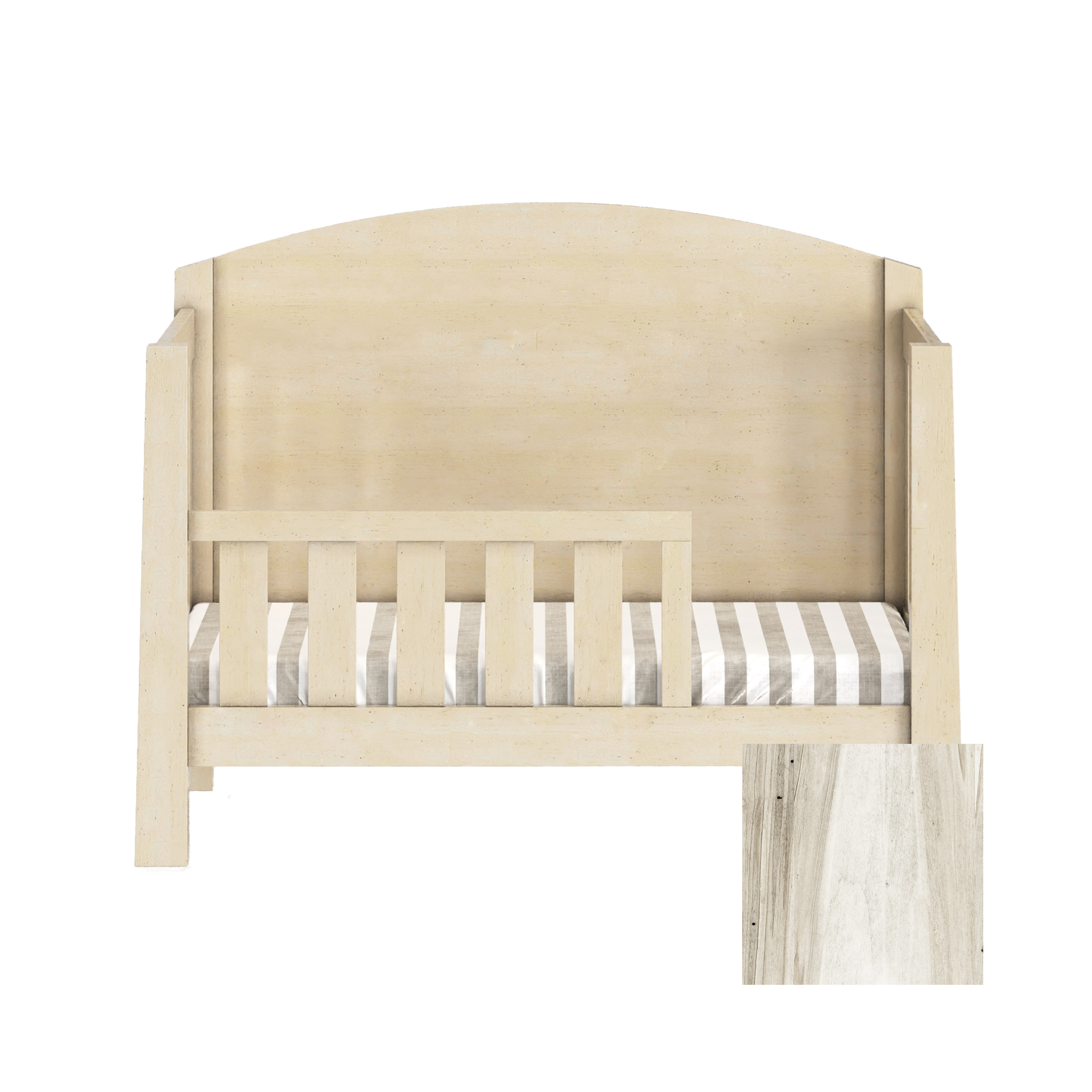 Sage Toddler Bed Rail Kit for High Back Arched Crib - Tots to Teens Furniture