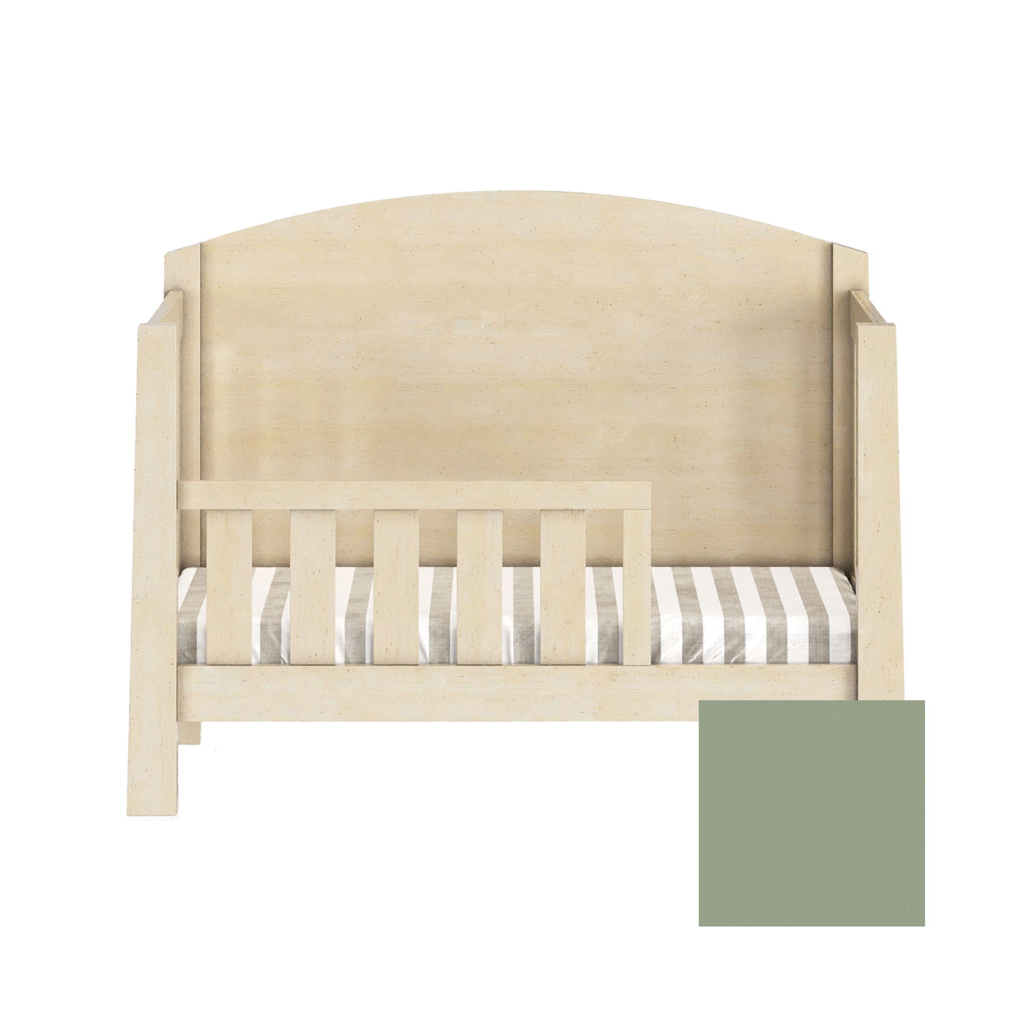 Sage Toddler Bed Rail Kit for High Back Arched Crib - Tots to Teens Furniture