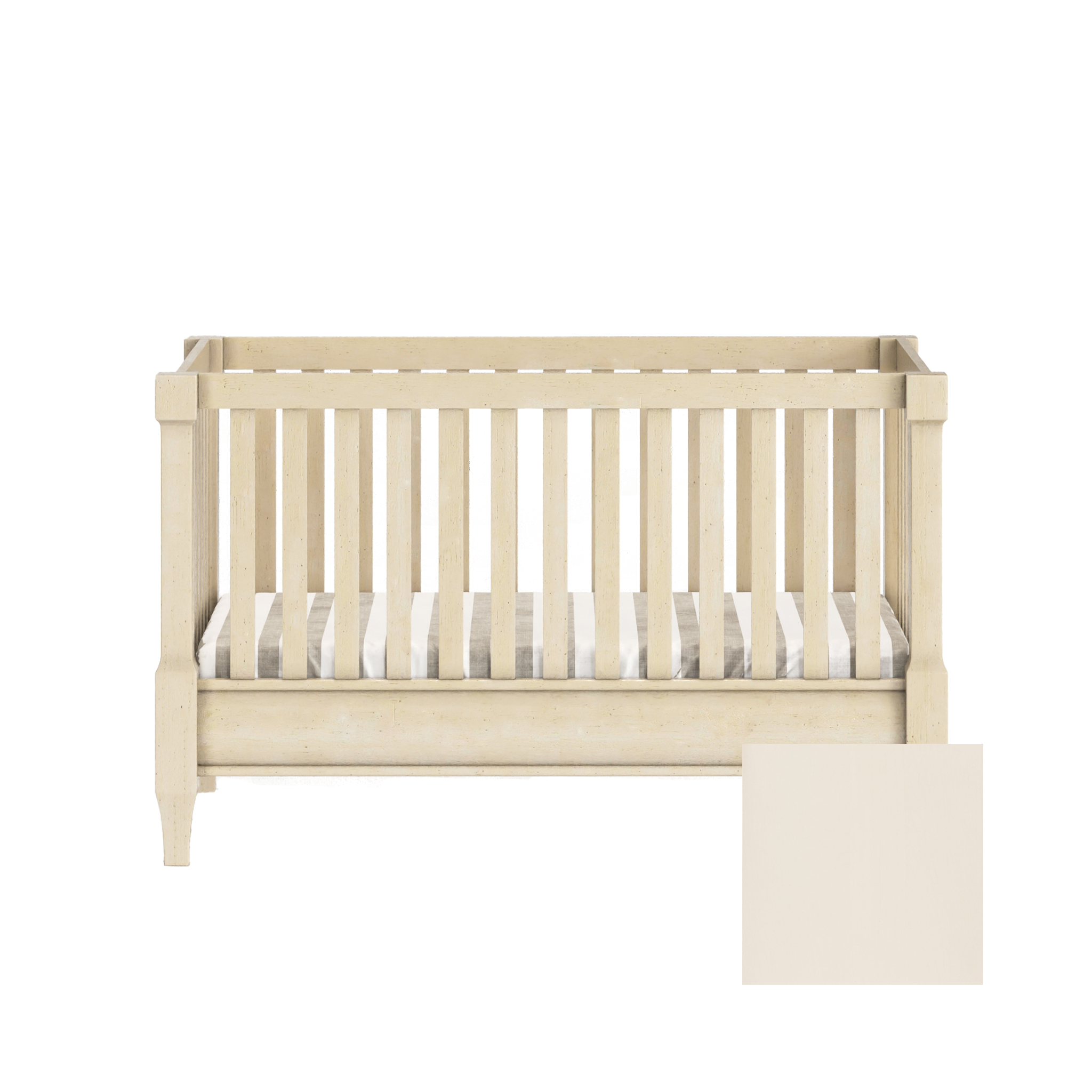 Sage 4-in-1 Convertible Traditional Crib - Tots to Teens Furniture