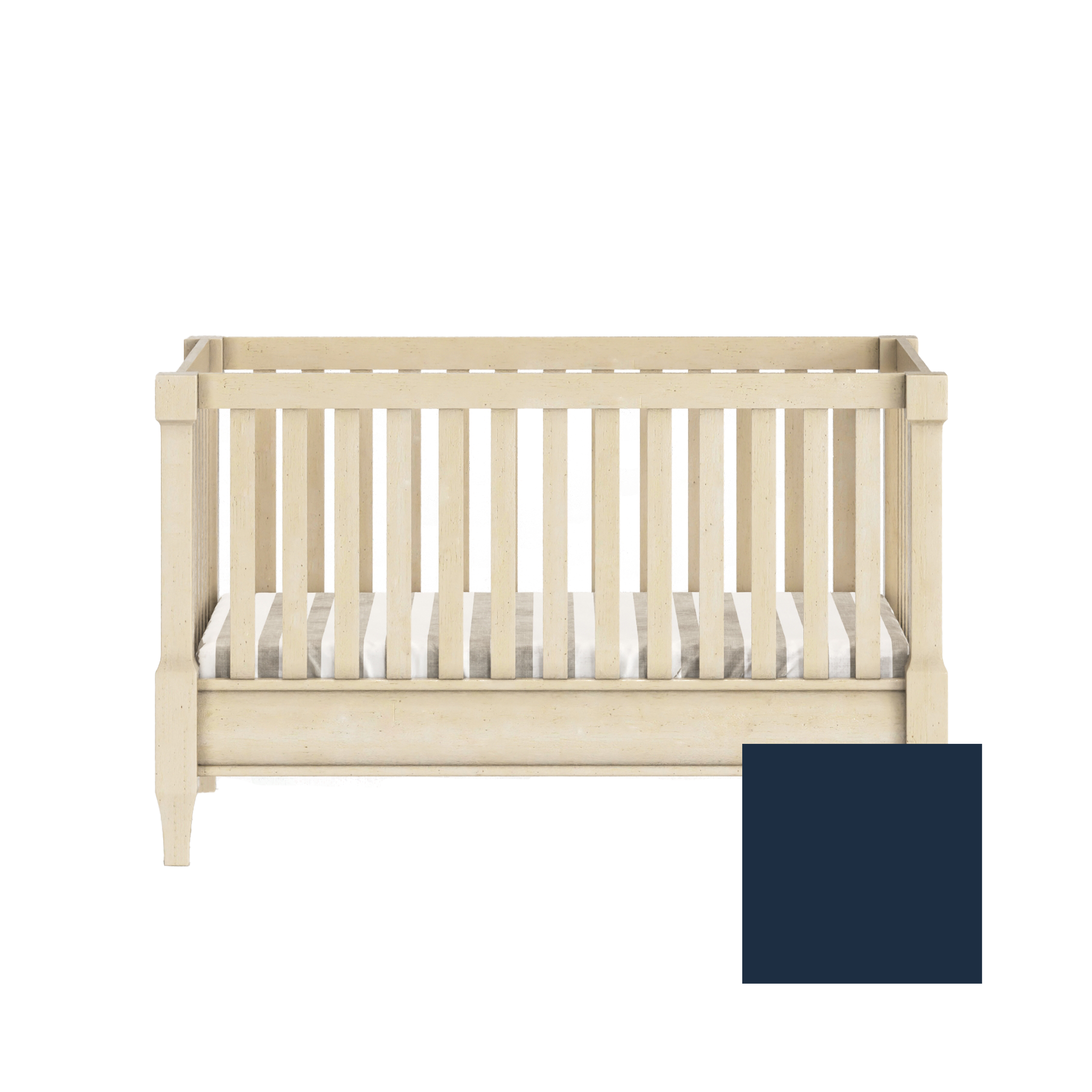 Sage 4-in-1 Convertible Traditional Crib - Tots to Teens Furniture