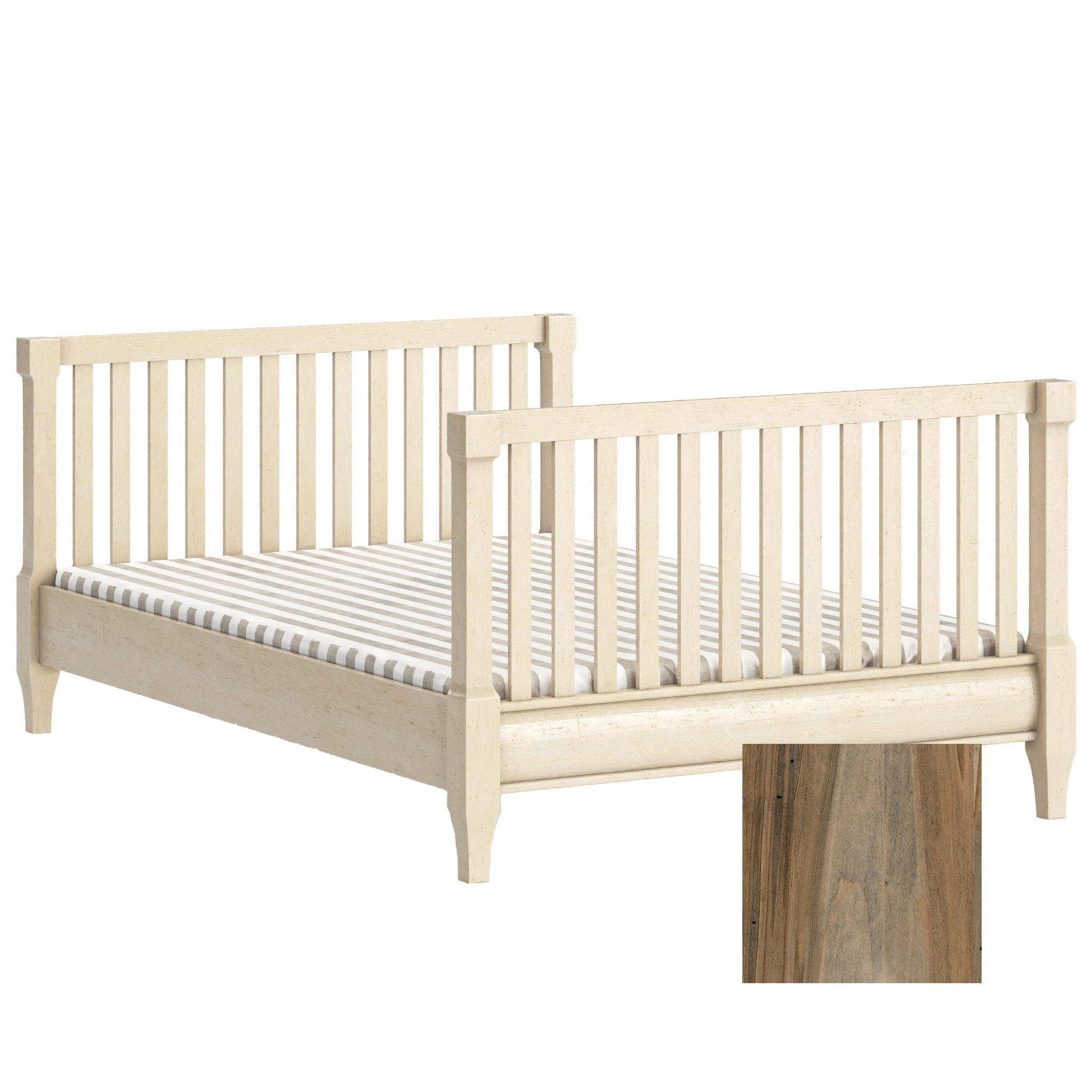Sage Adult Rail Kit Traditional Crib - Tots to Teens Furniture