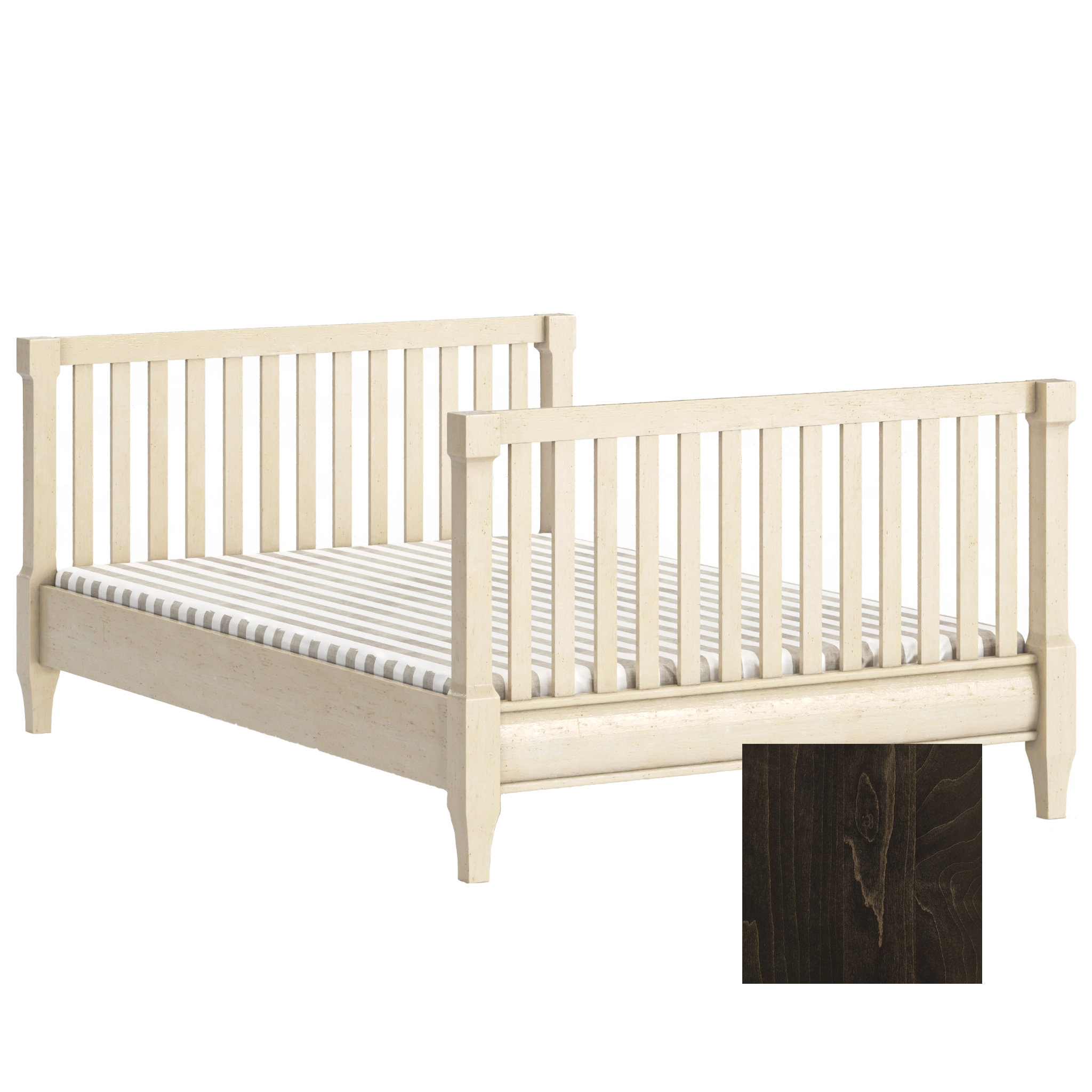 Sage Adult Rail Kit Traditional Crib - Tots to Teens Furniture