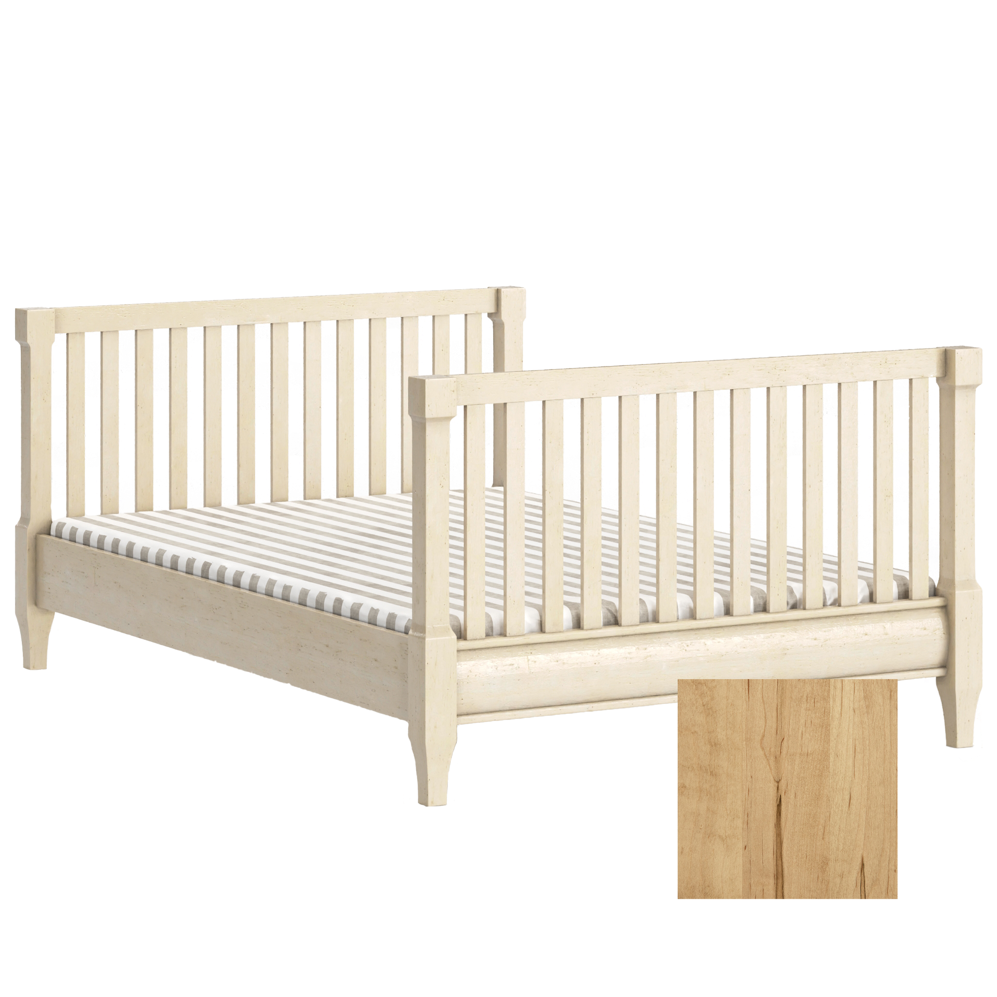 Sage Adult Rail Kit Traditional Crib - Tots to Teens Furniture