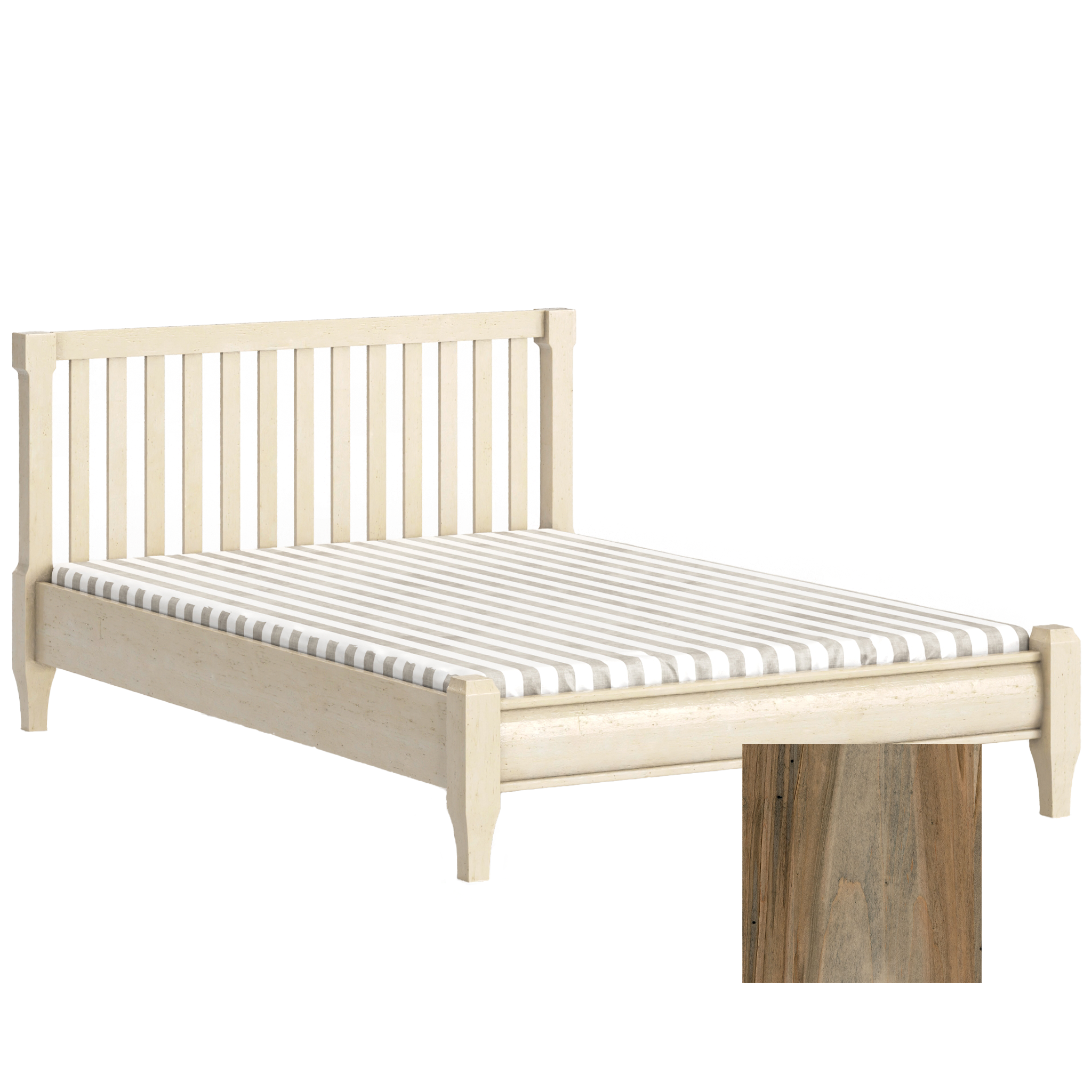 Sage Low Profile Footboard Traditional Crib - Tots to Teens Furniture