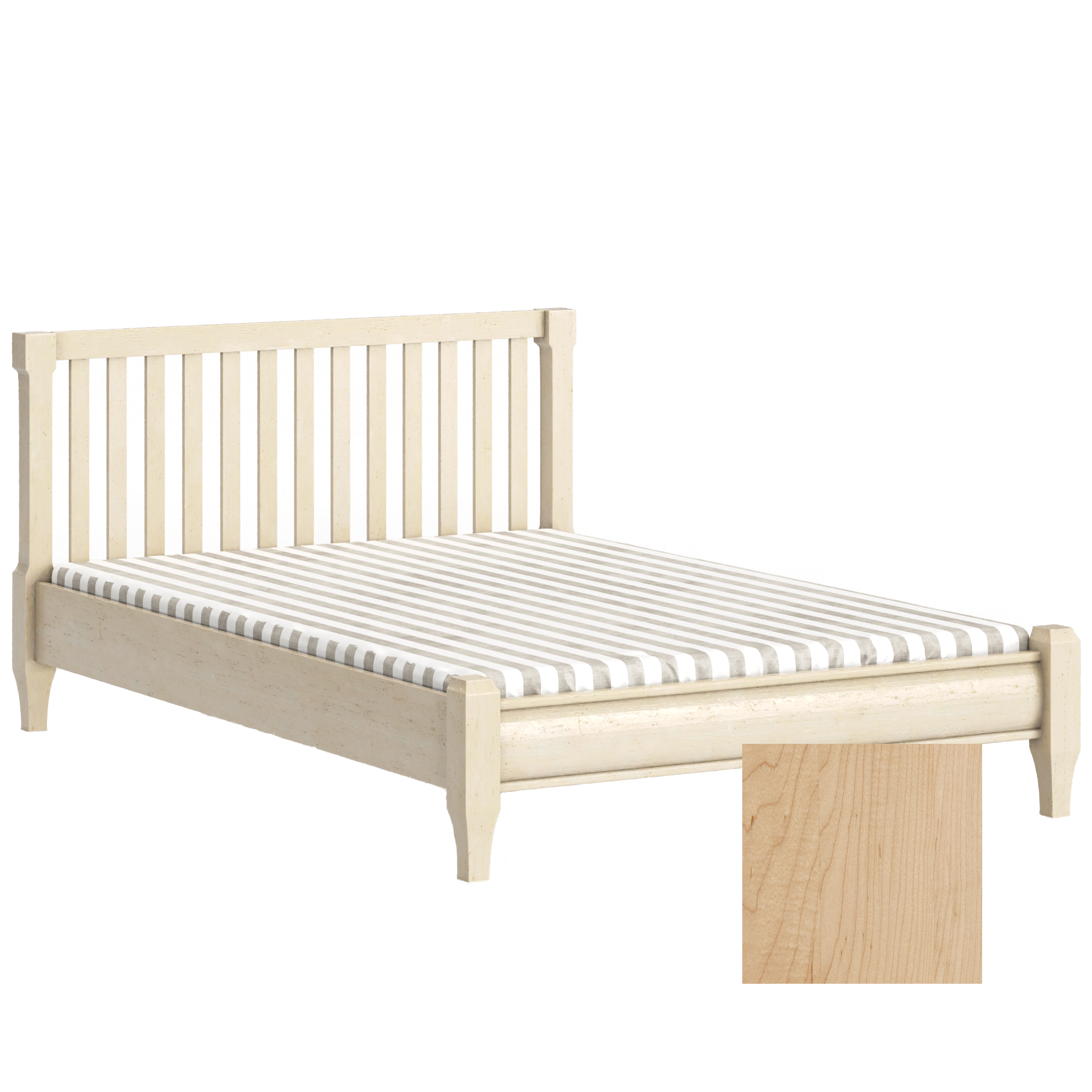 Sage Low Profile Footboard Traditional Crib - Tots to Teens Furniture