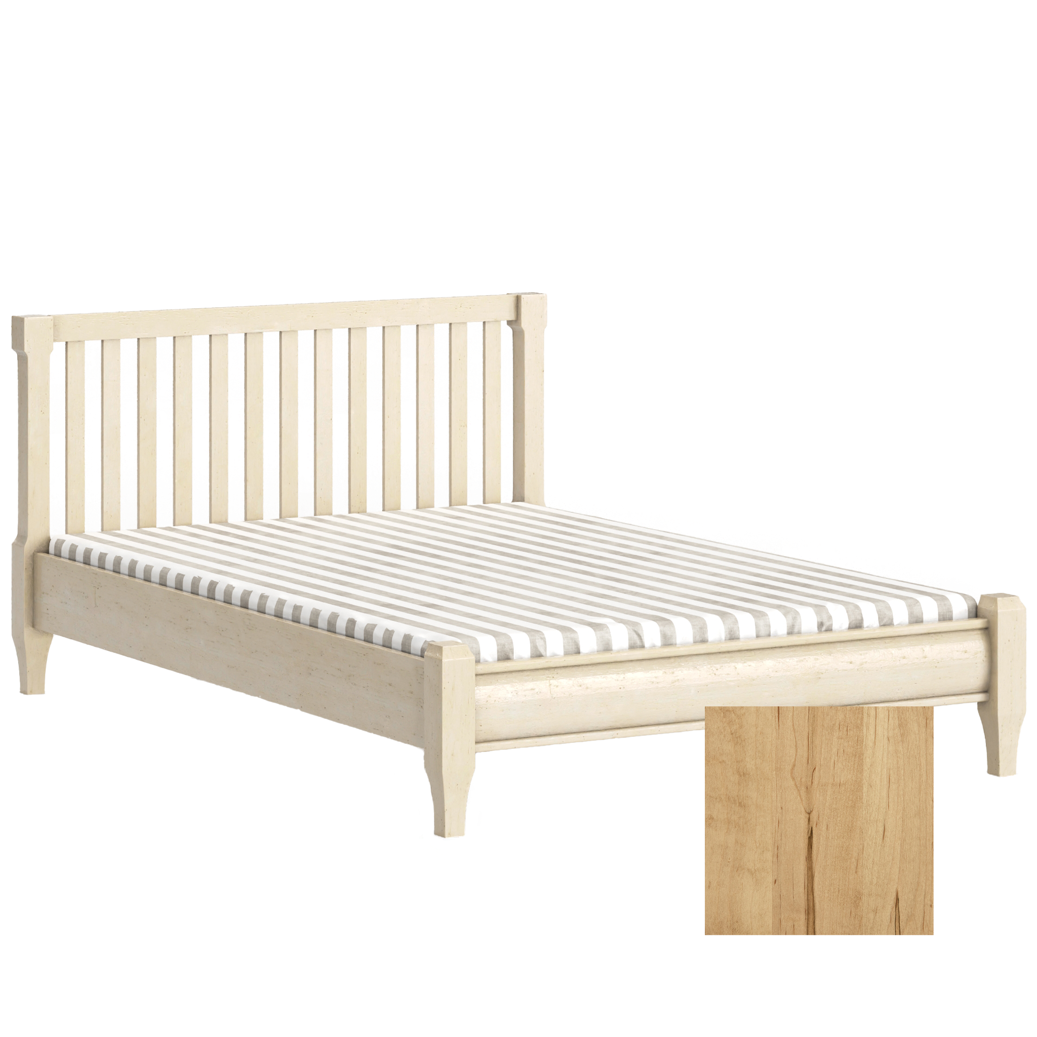 Sage Low Profile Footboard Traditional Crib - Tots to Teens Furniture