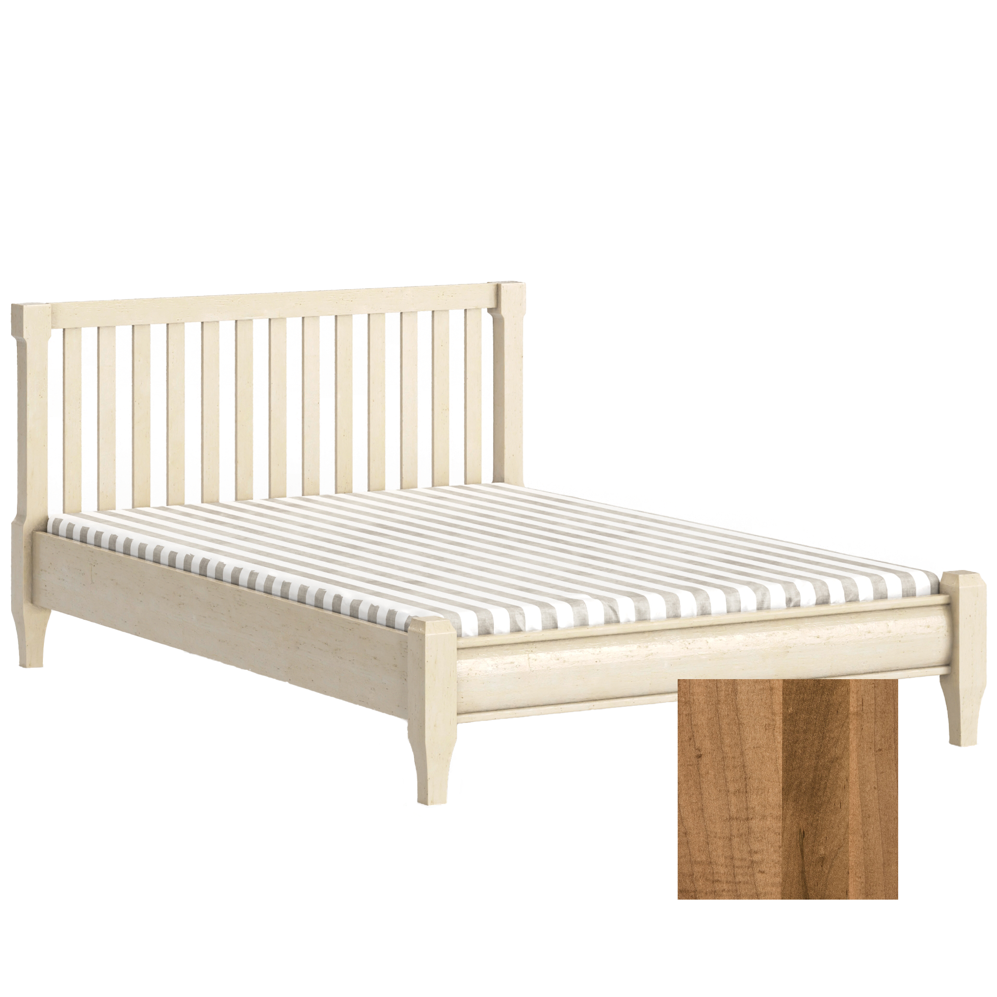 Sage Low Profile Footboard Traditional Crib - Tots to Teens Furniture