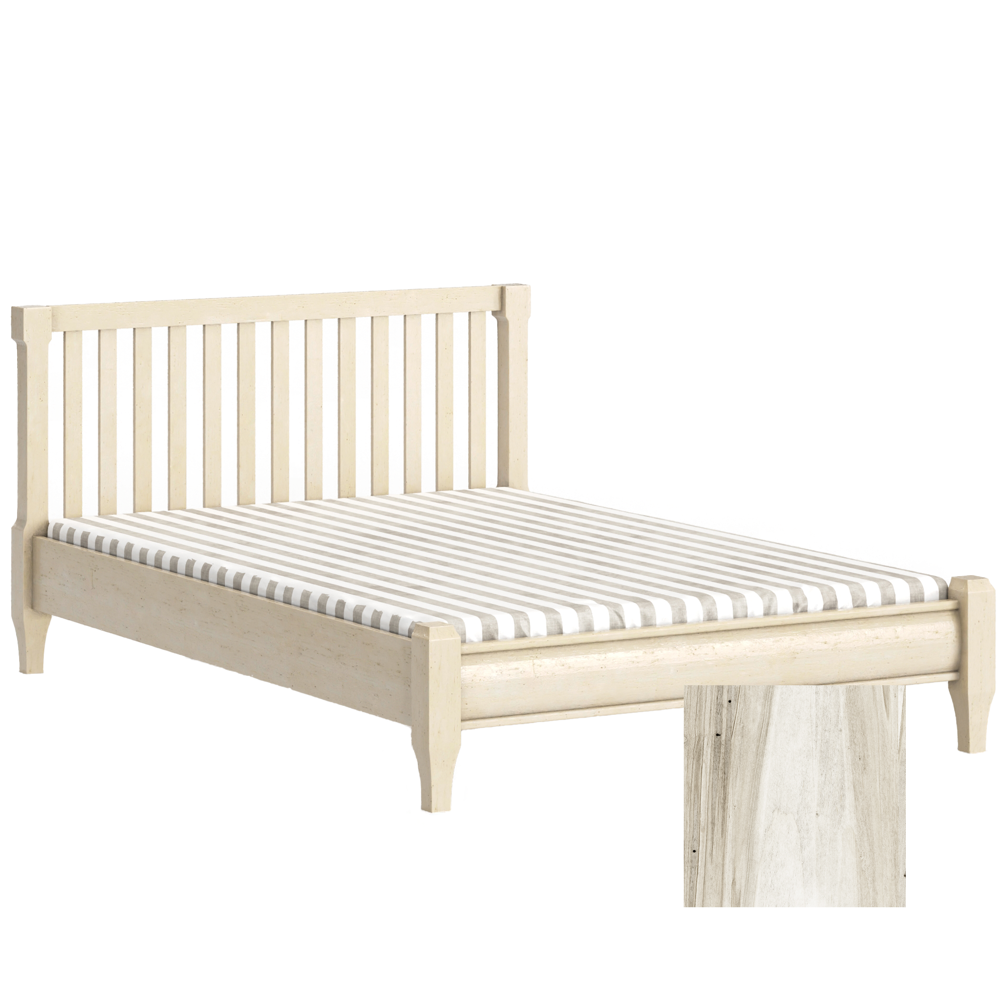 Sage Low Profile Footboard Traditional Crib - Tots to Teens Furniture