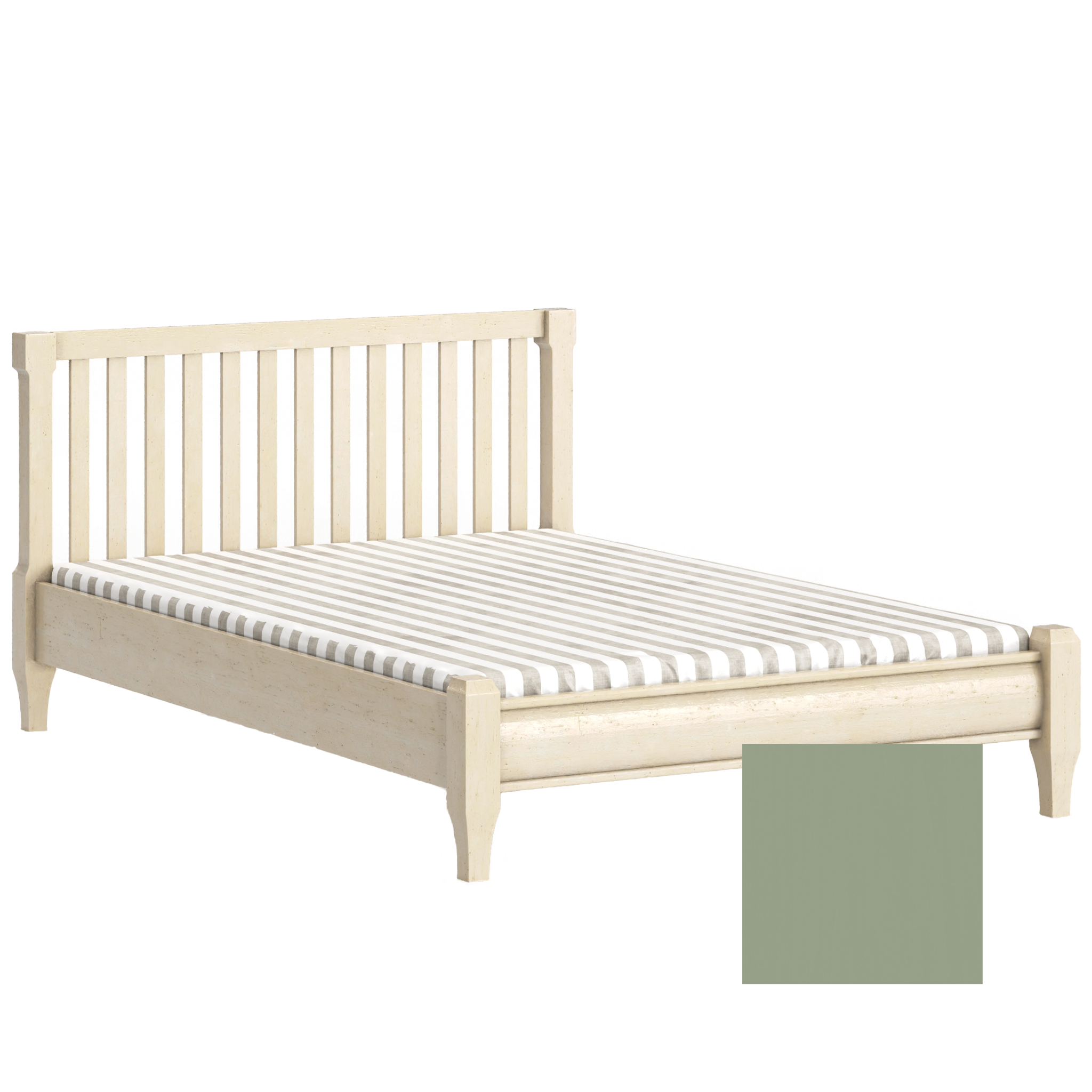 Sage Low Profile Footboard Traditional Crib - Tots to Teens Furniture