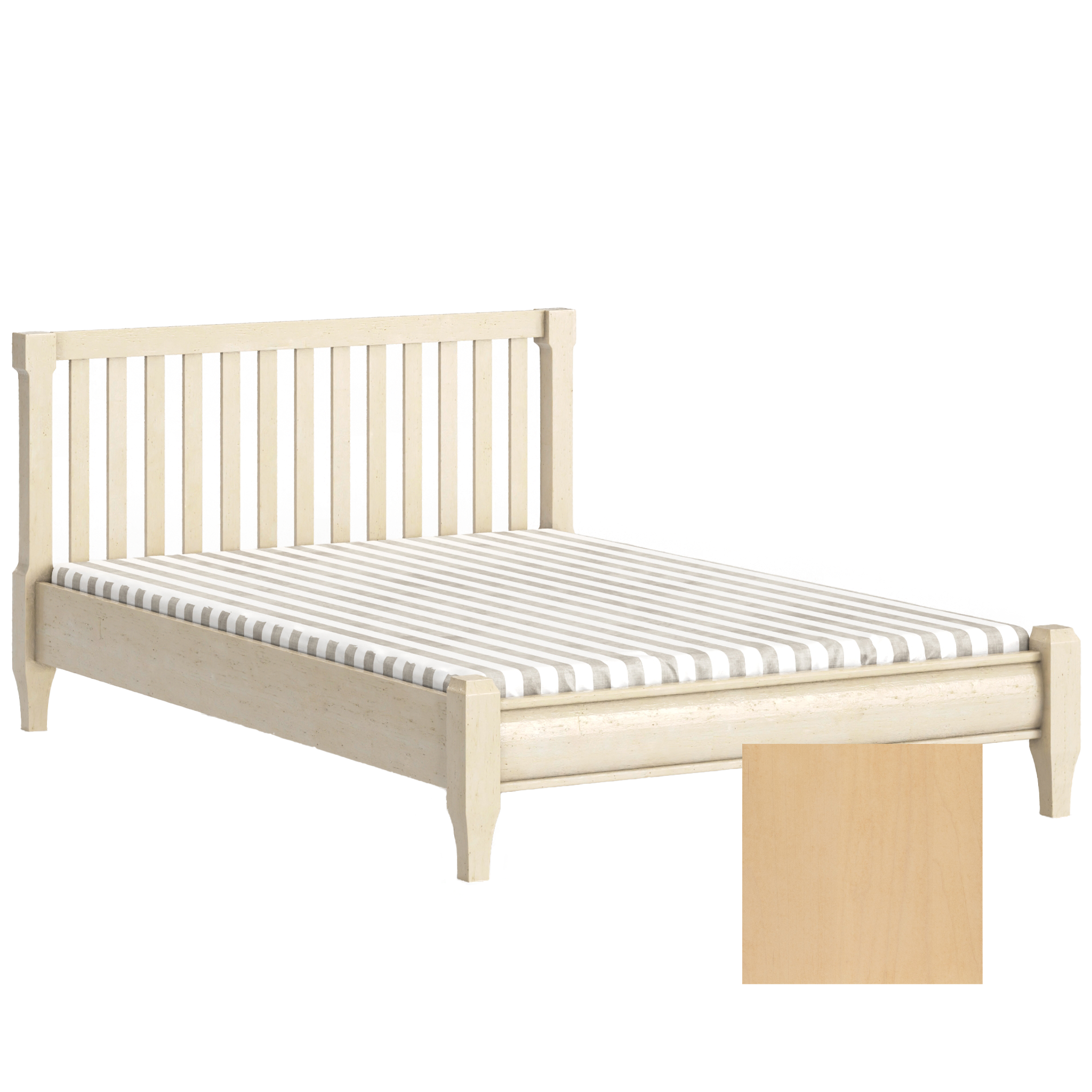 Sage Low Profile Footboard Traditional Crib - Tots to Teens Furniture