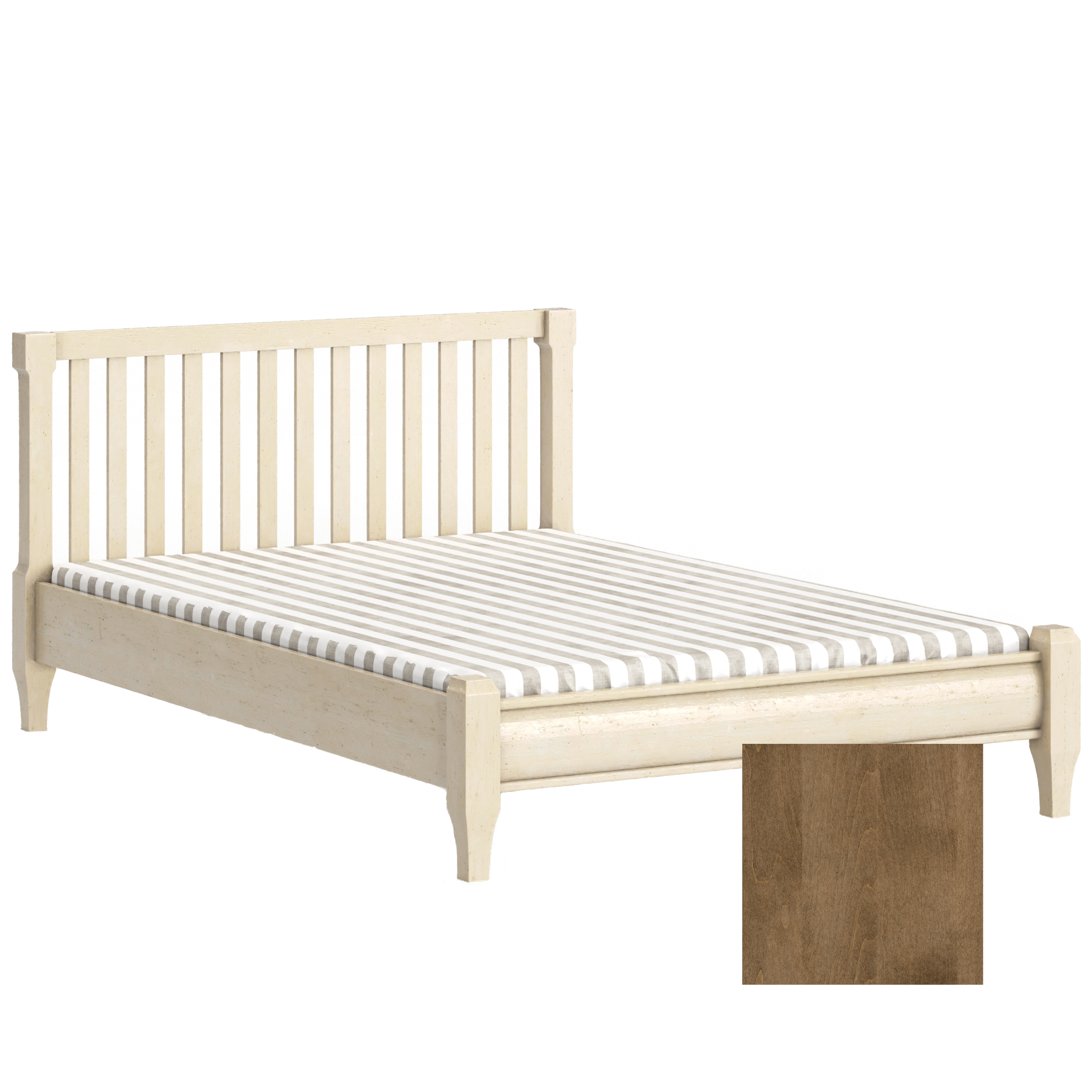 Sage Low Profile Footboard Traditional Crib - Tots to Teens Furniture
