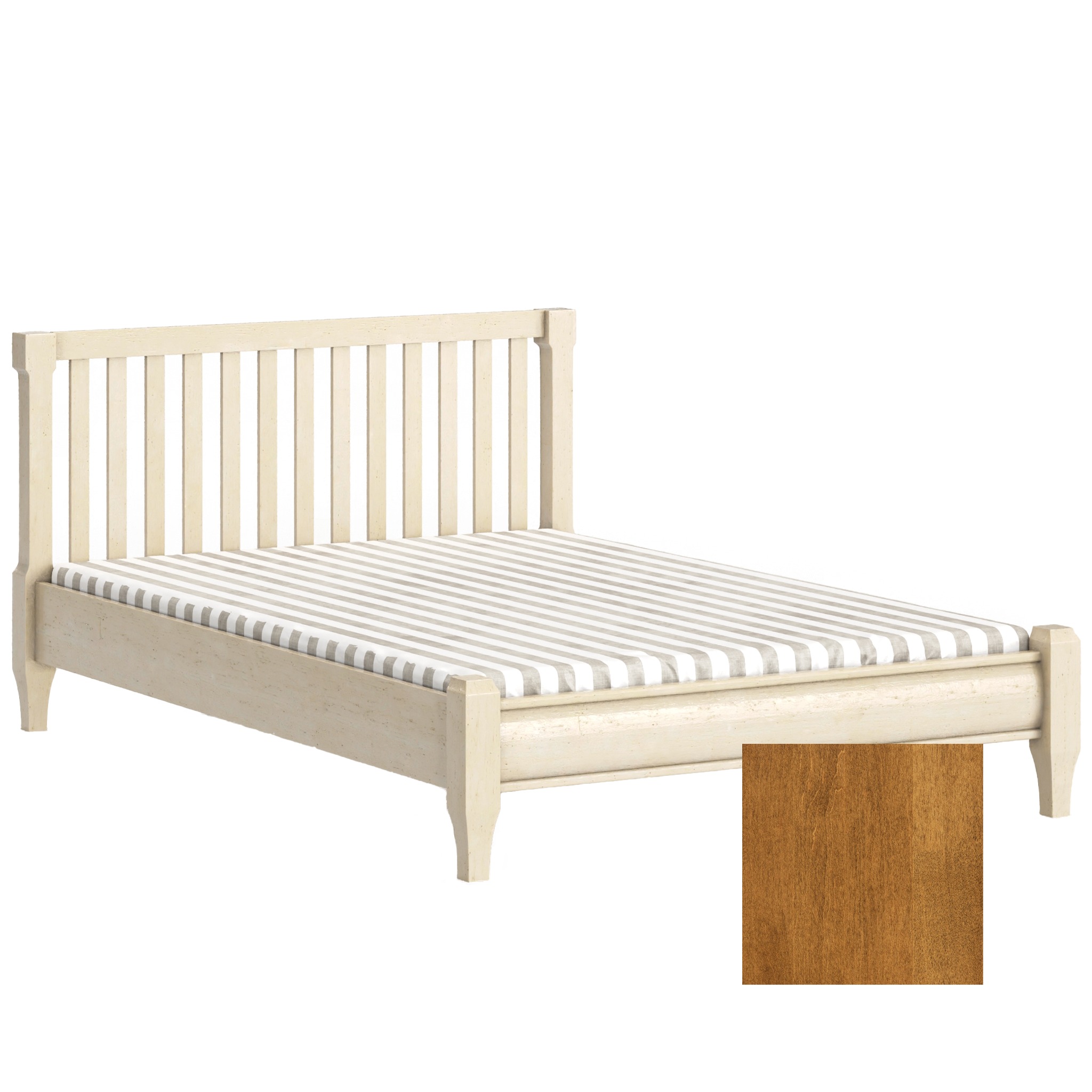 Sage Low Profile Footboard Traditional Crib - Tots to Teens Furniture
