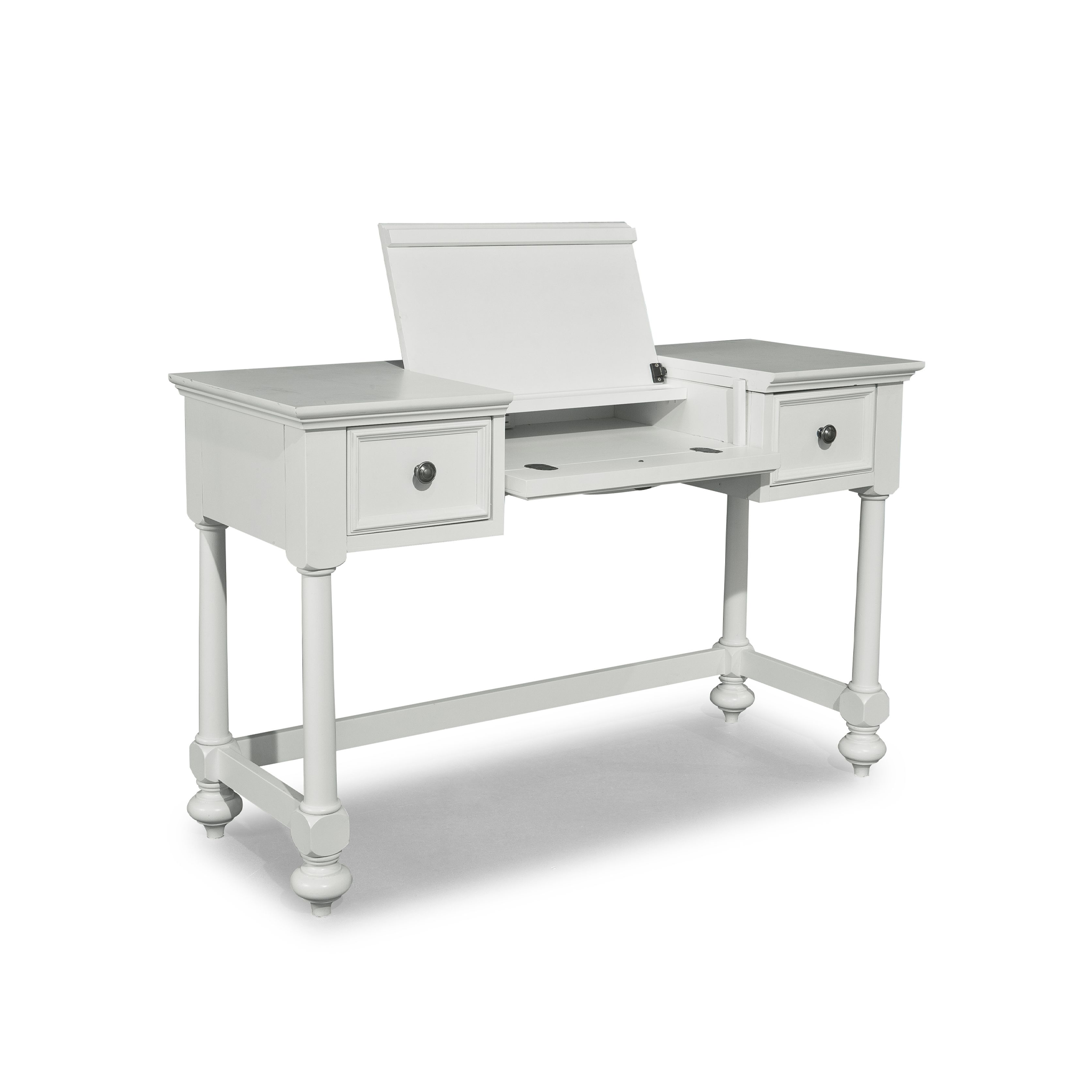 Madison Desk in Natural White - Tots to Teens Furniture
