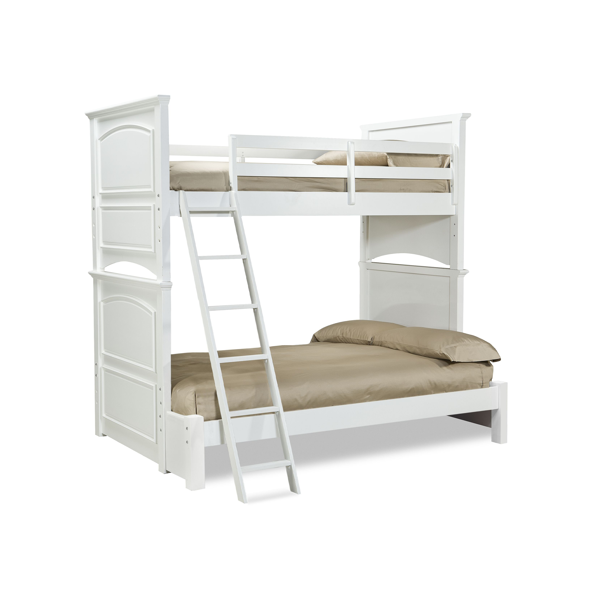 Madison Bunk Bed in Natural White - Tots to Teens Furniture