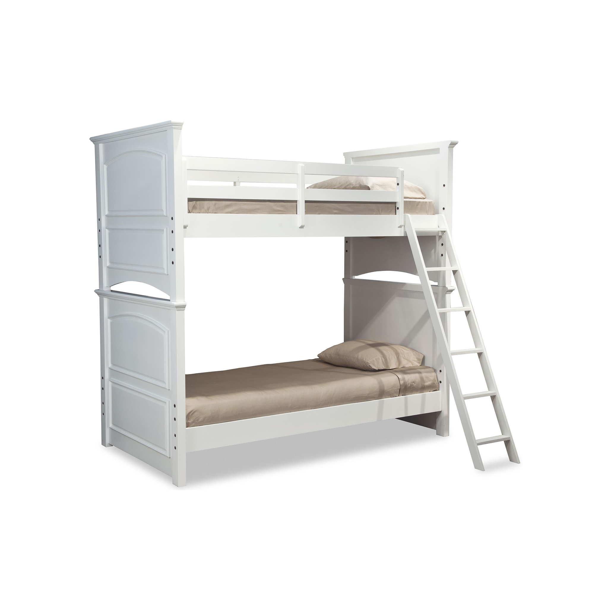 Madison Bunk Bed in Natural White - Tots to Teens Furniture