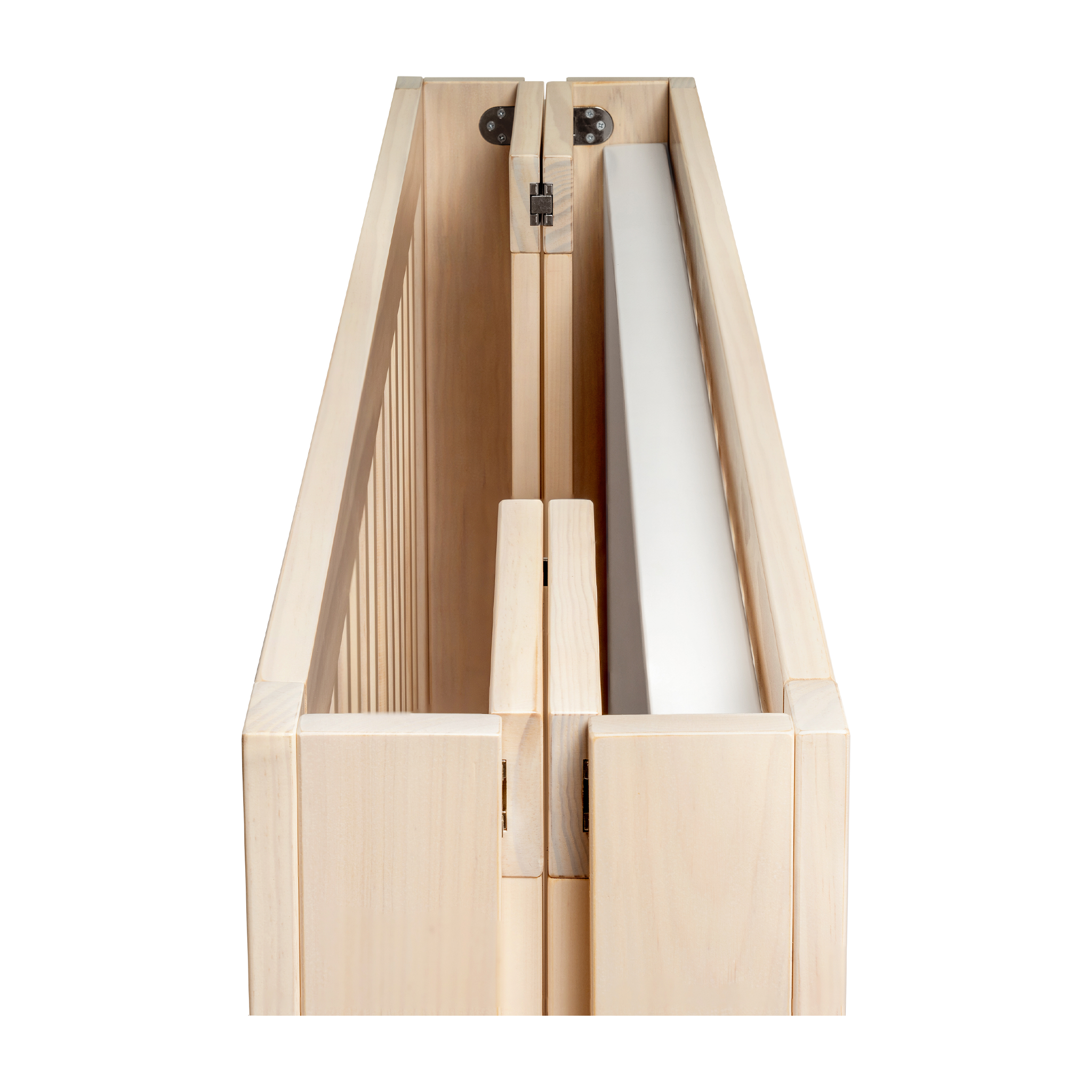 Maki Full-Size Folding Crib with Toddler Bed Conversion Kit - Tots to Teens Furniture