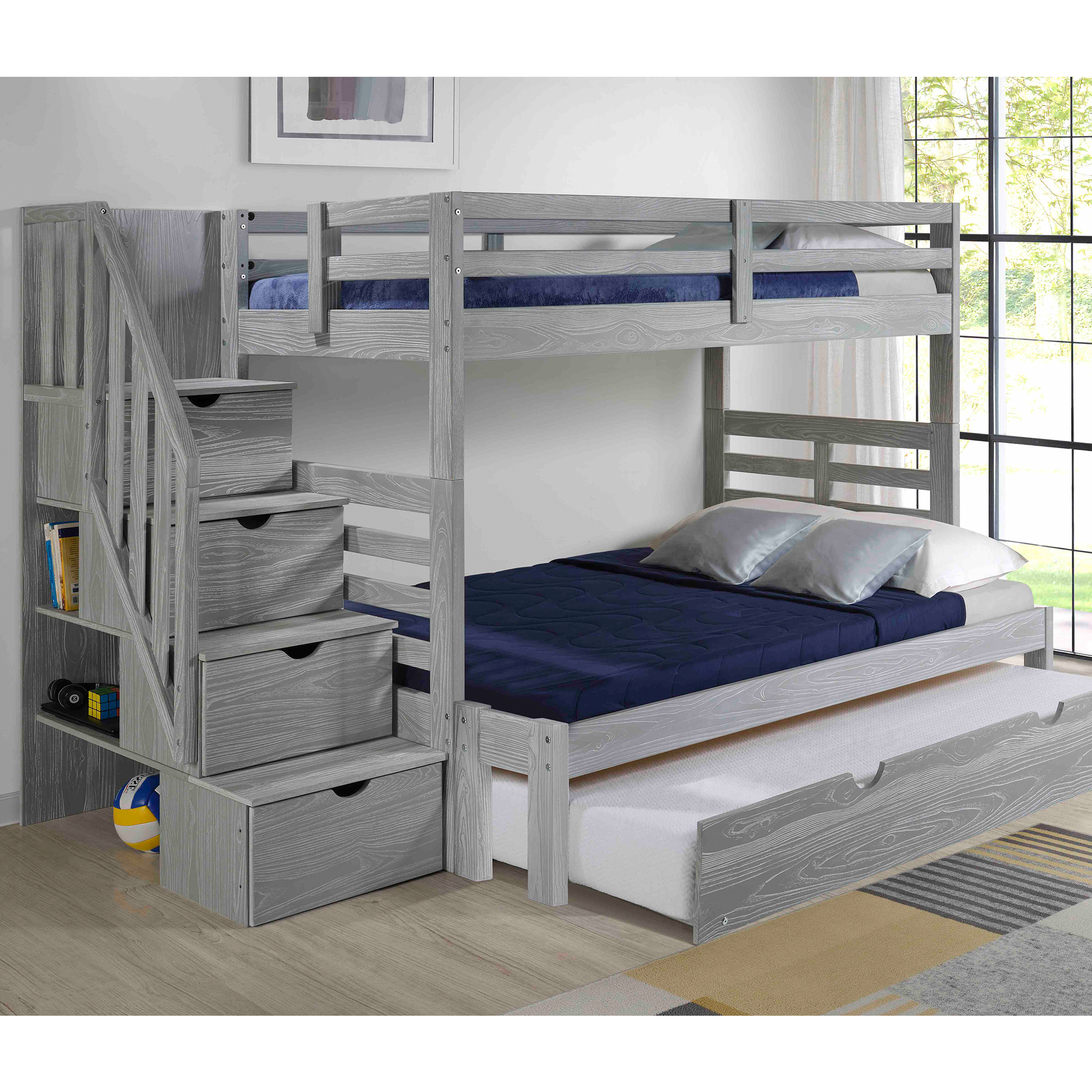 Manchester Stair Bunk - Tots to Teens Furniture
