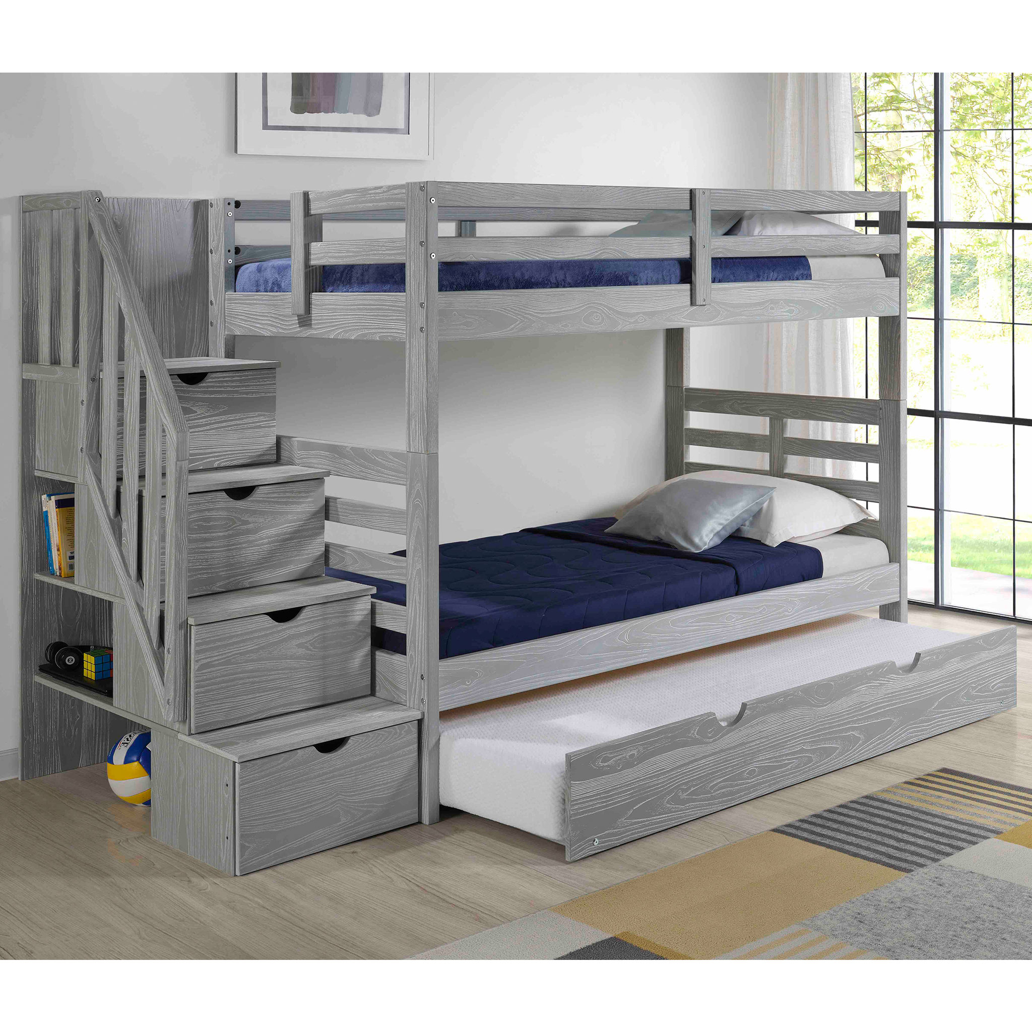 Manchester Stair Bunk - Tots to Teens Furniture