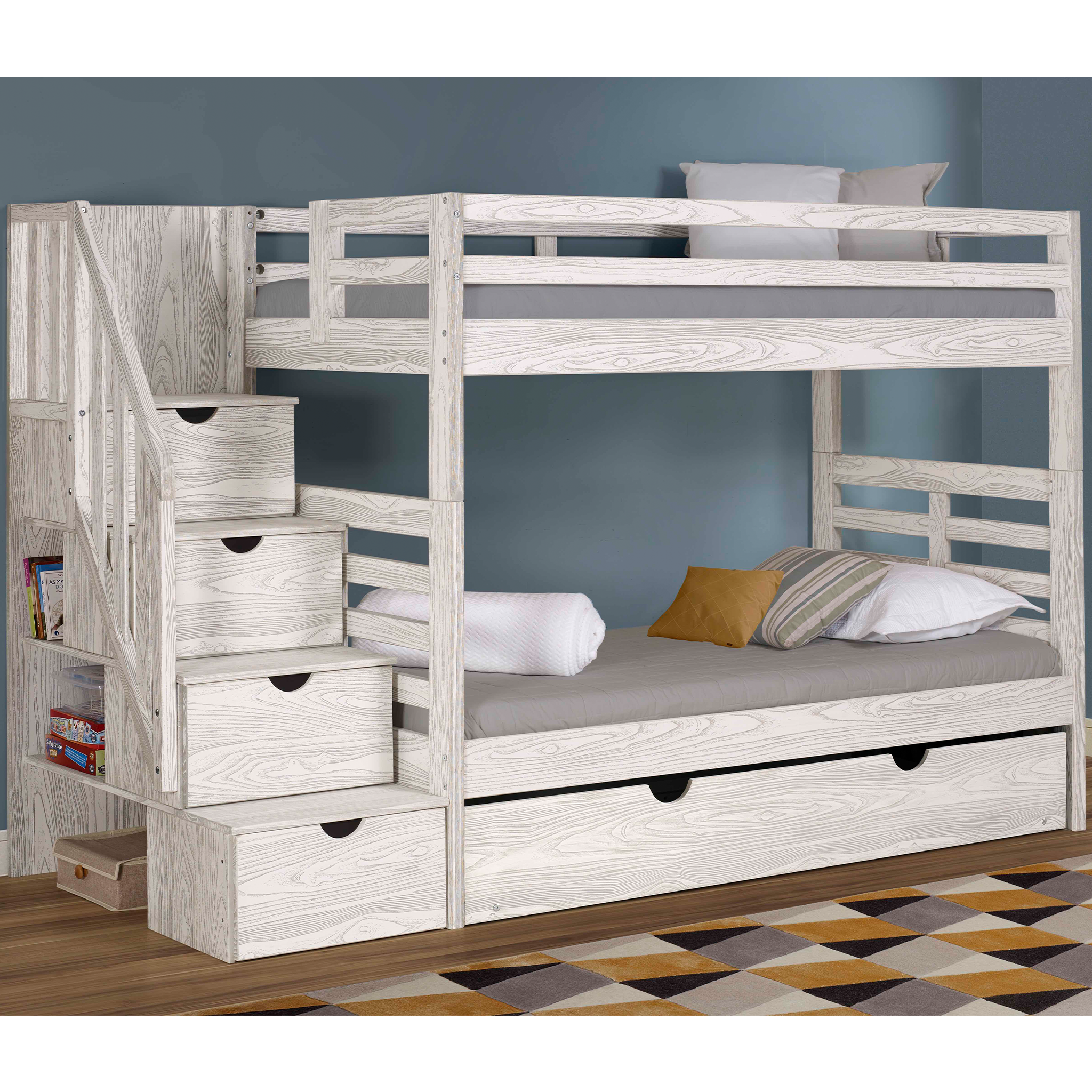 Manchester Stair Bunk - Tots to Teens Furniture