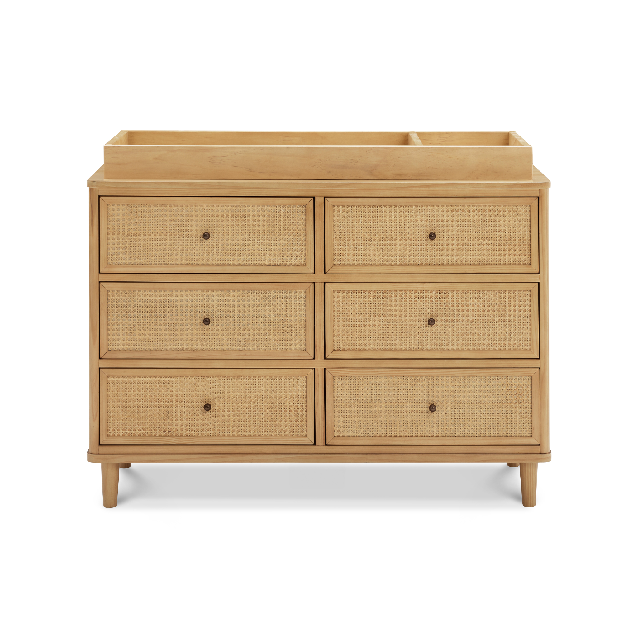 Marin with Cane 6 Drawer Dresser - Tots to Teens Furniture