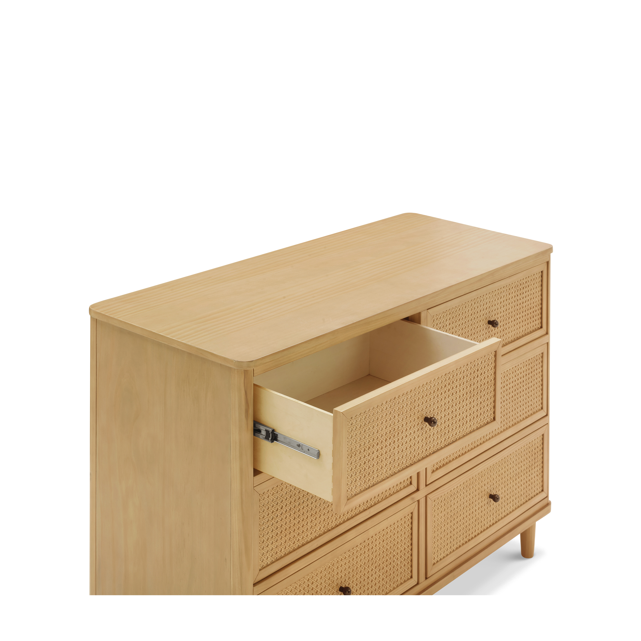 Marin with Cane 6 Drawer Dresser - Tots to Teens Furniture