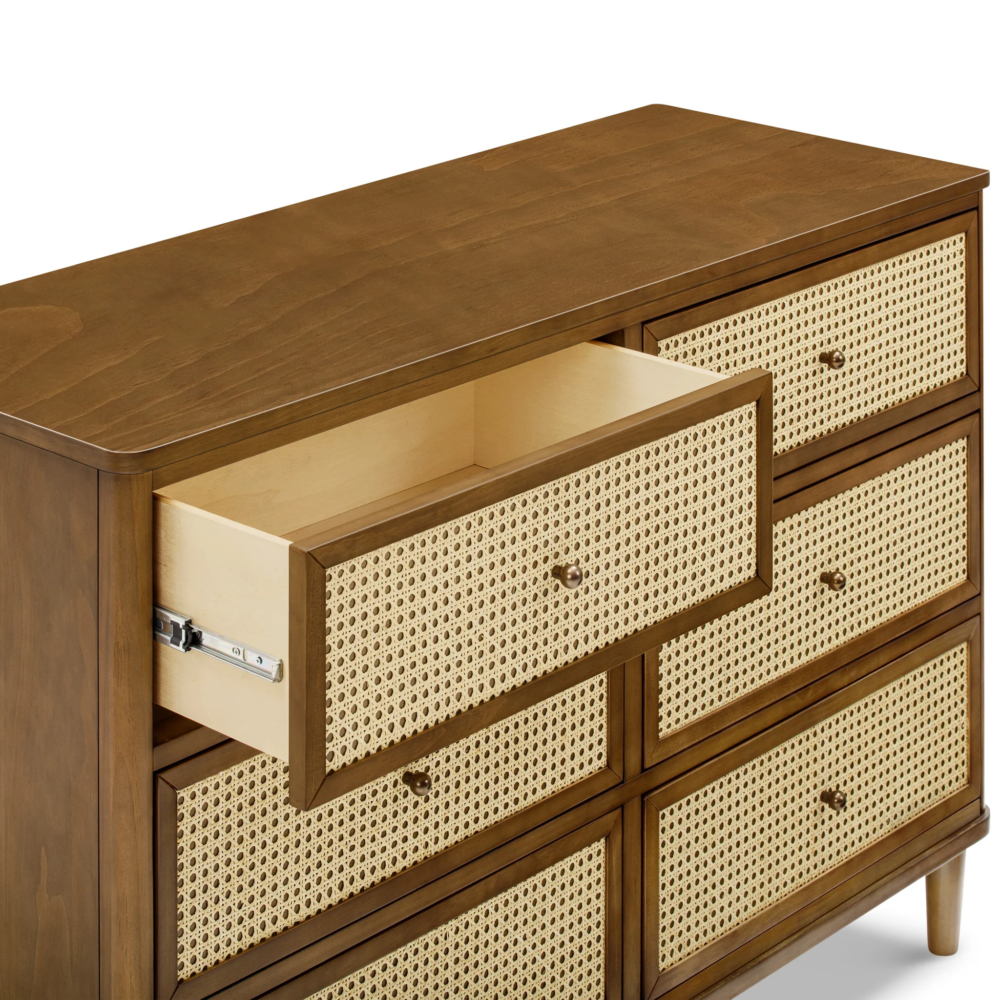 Marin with Cane 6 Drawer Dresser - Tots to Teens Furniture