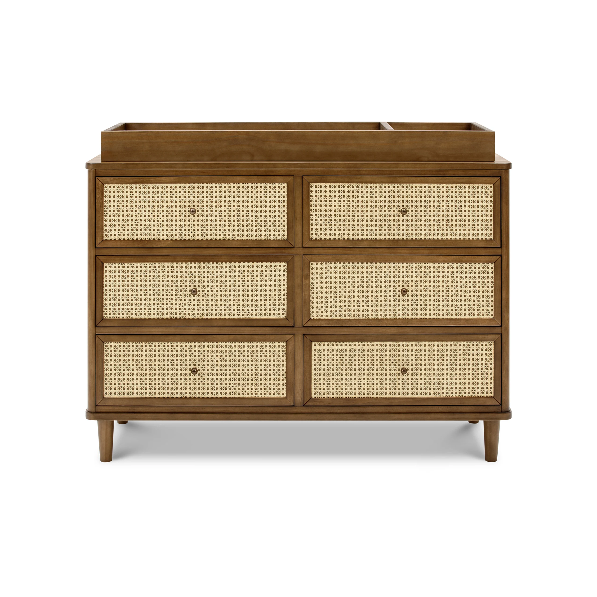 Marin with Cane 6 Drawer Dresser - Tots to Teens Furniture