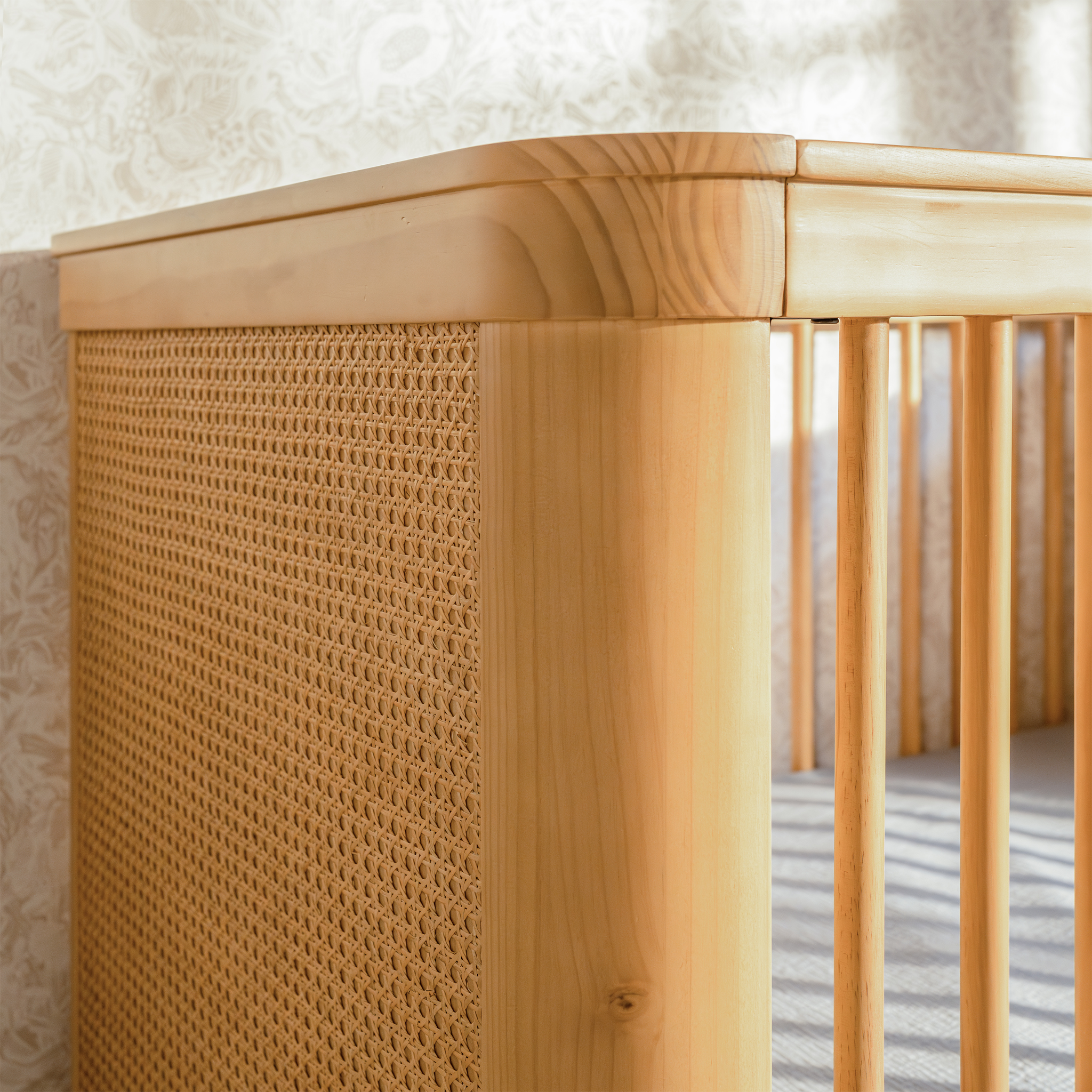 Marin with Cane 3 in 1 Convertible Crib - Tots to Teens Furniture