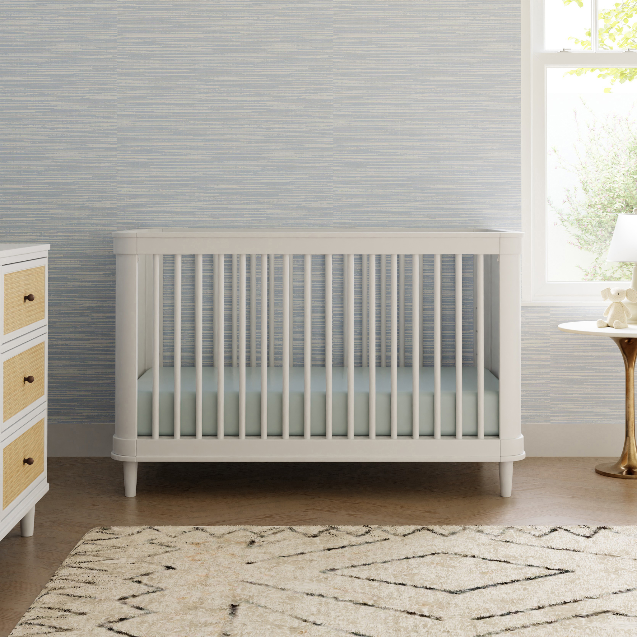 Marin with Cane 3 in 1 Convertible Crib - Tots to Teens Furniture