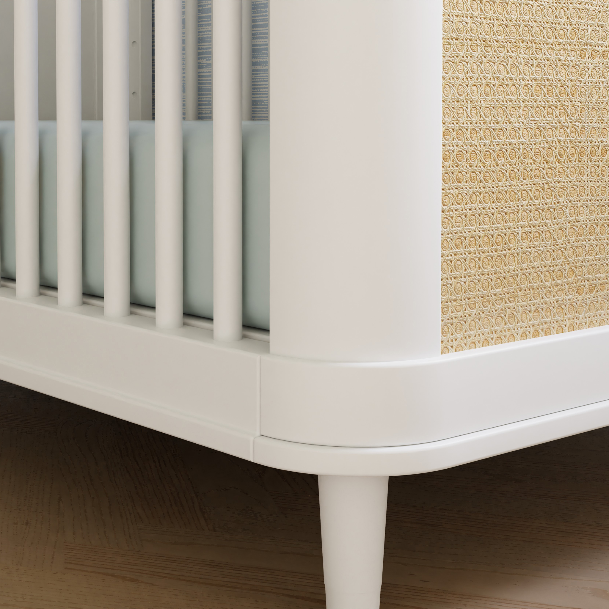 Marin with Cane 3 in 1 Convertible Crib - Tots to Teens Furniture