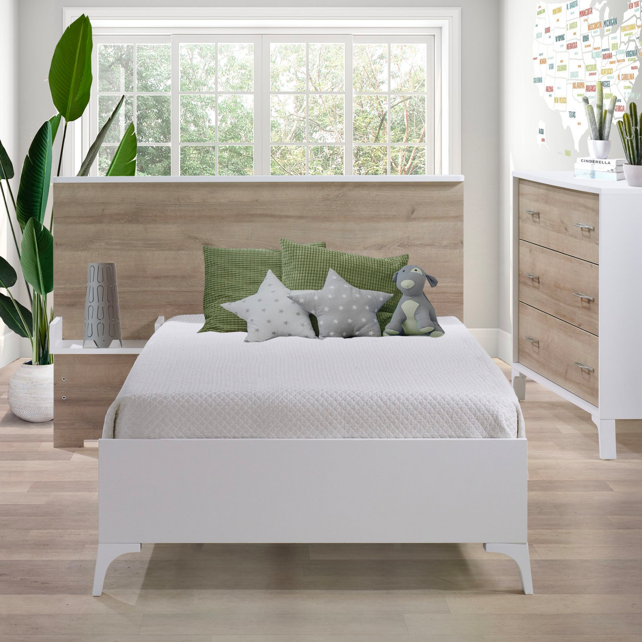 Tulip Shelf for Twin Bed - Tots to Teens Furniture