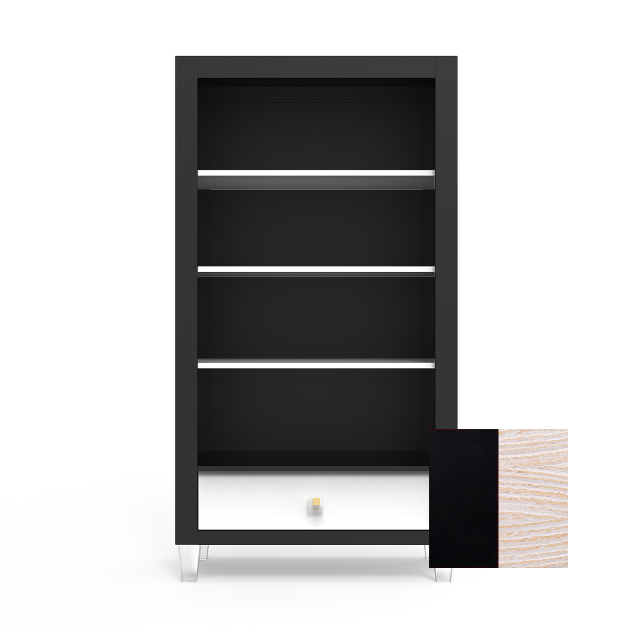 Millenario Bookcase - Tots to Teens Furniture