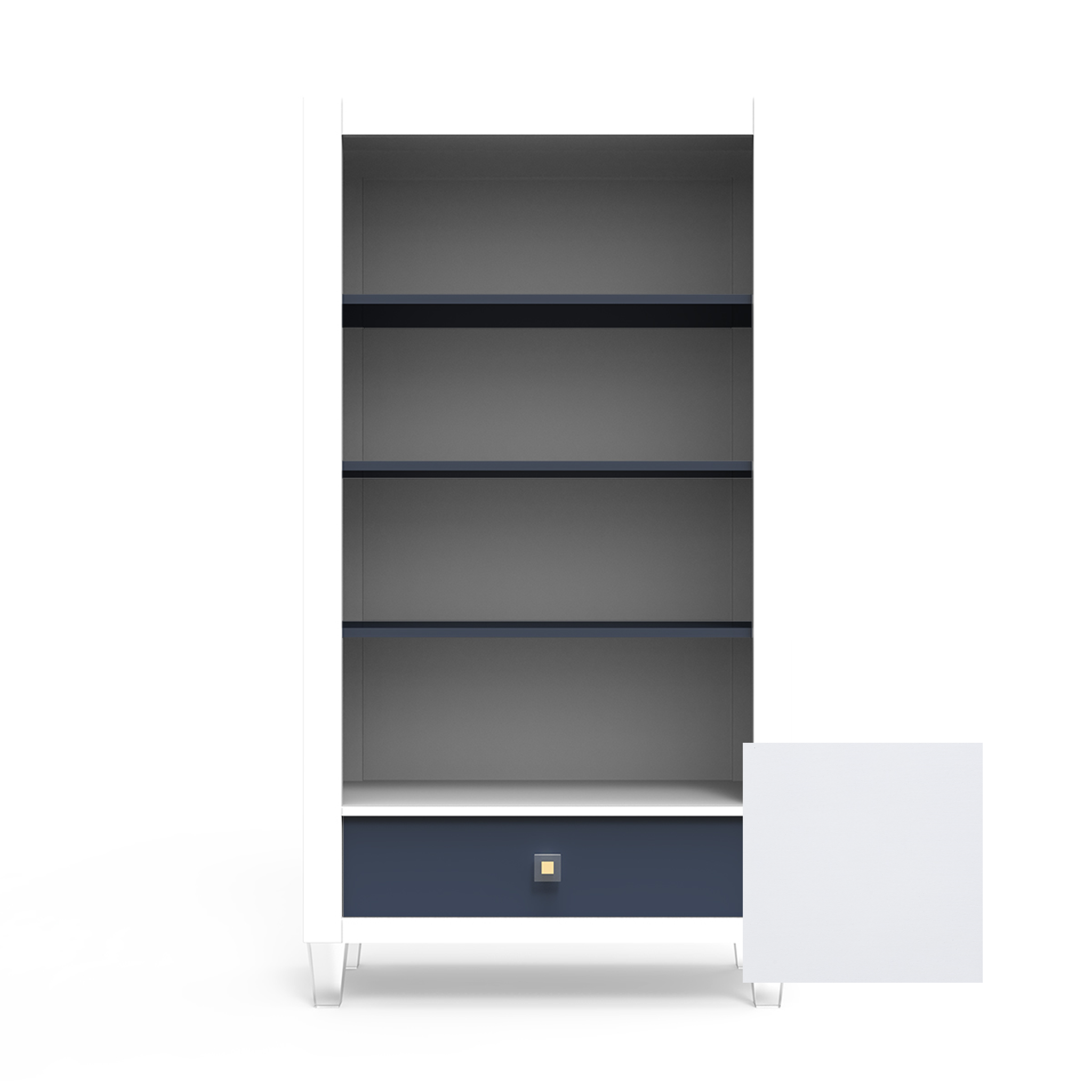 Millenario Bookcase - Tots to Teens Furniture