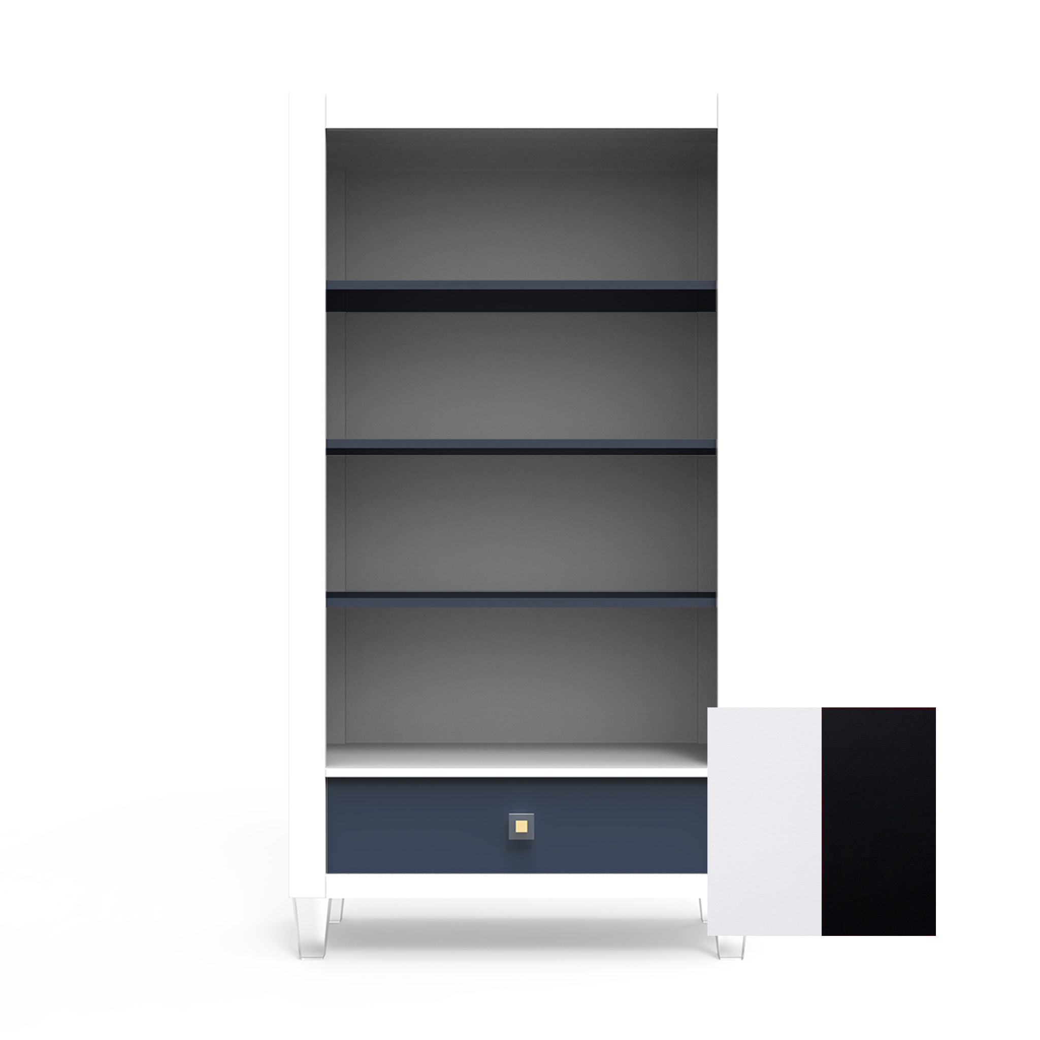 Millenario Bookcase - Tots to Teens Furniture