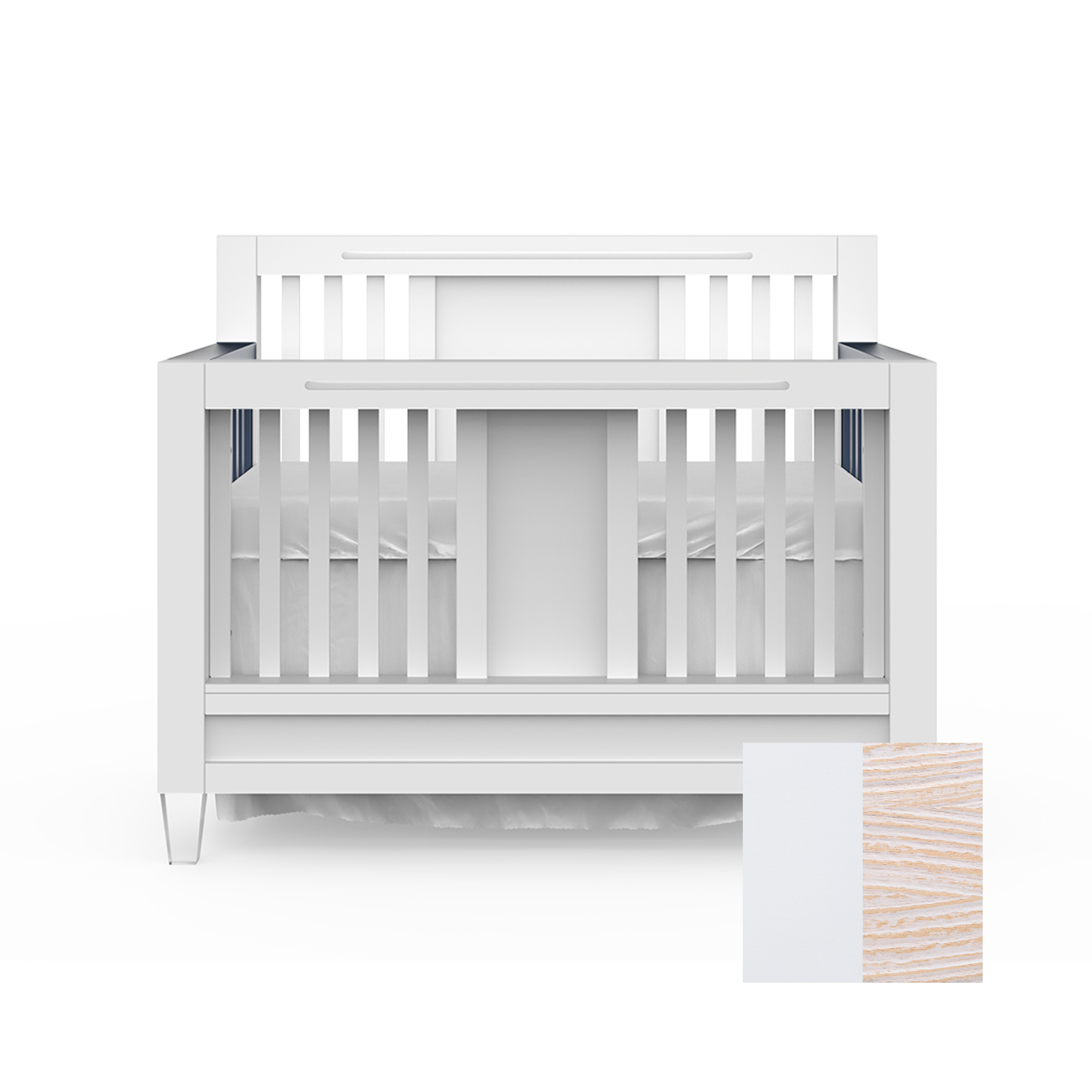 Millenario Convertible Crib - Tots to Teens Furniture